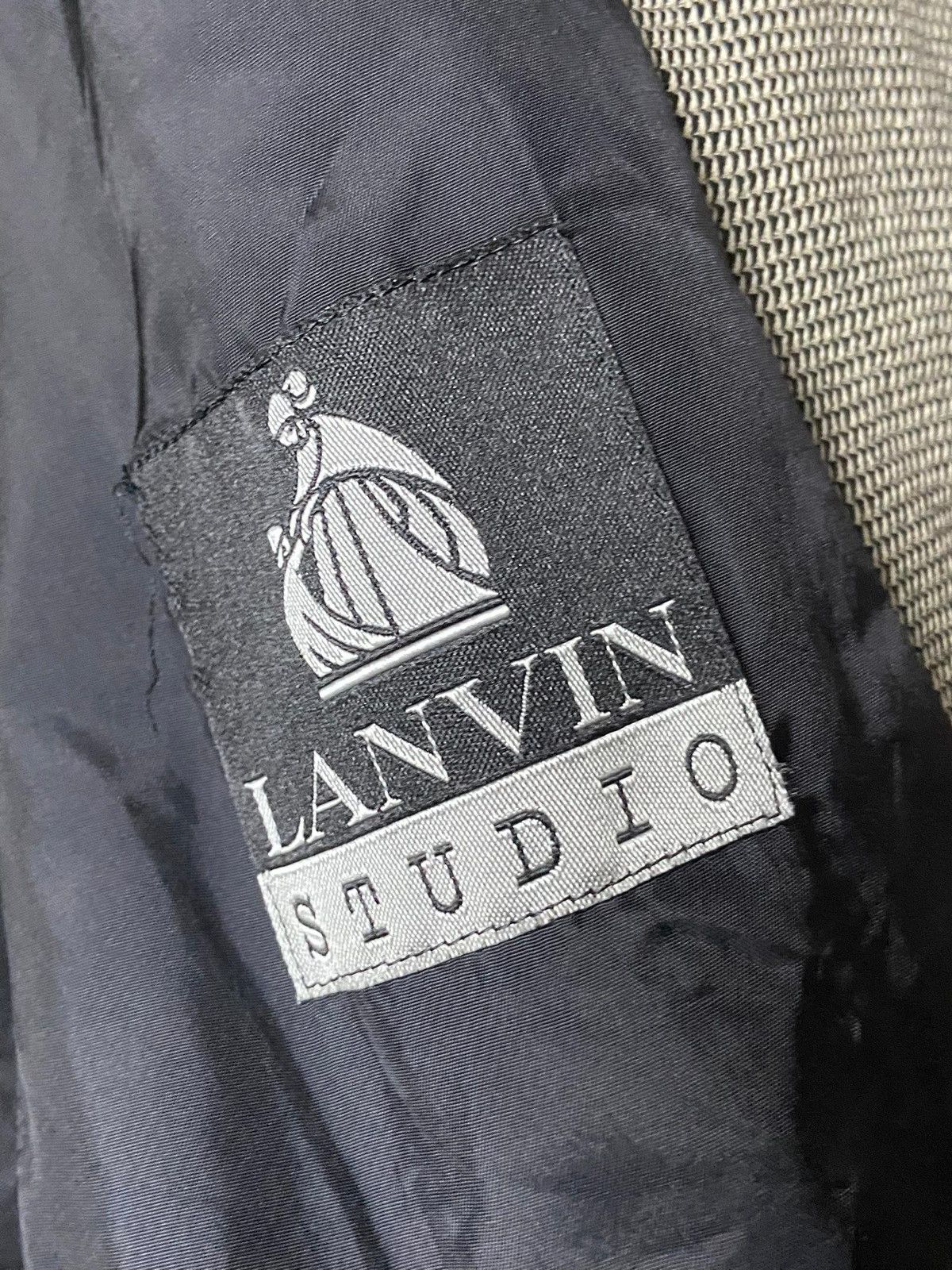 Lanvin Lanvin Studio Houndstooth Pattern Blazer (157) Size US XS / EU 42 / 0 - 7 Thumbnail