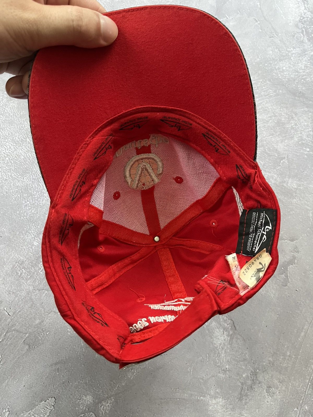 Ferrari Vintage Ferrari Michael Schumacher Racing Cap 2000s Size ONE SIZE - 6 Thumbnail
