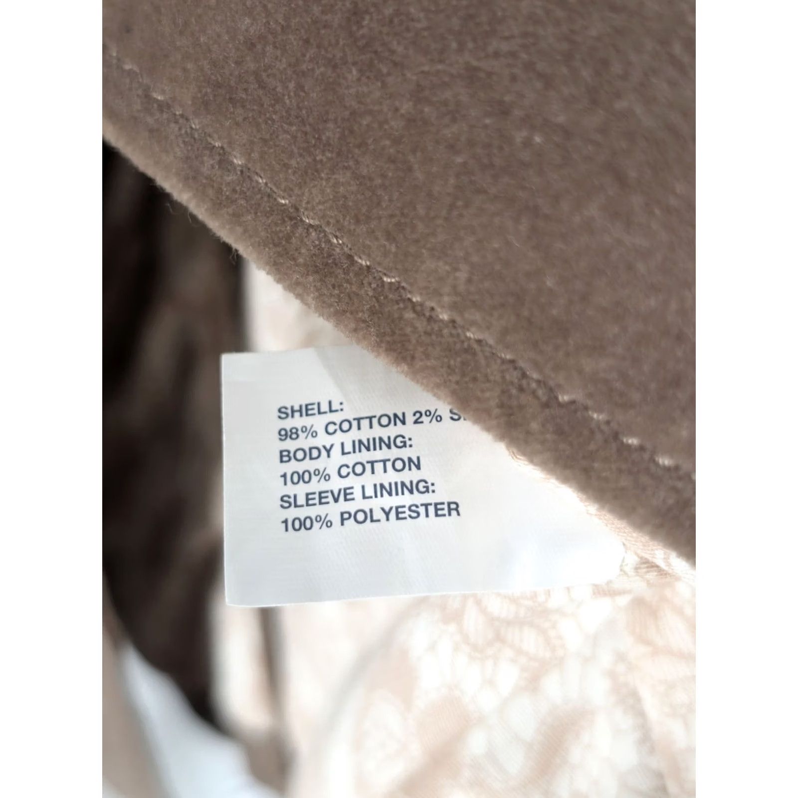 Gap VINTAGE Gap Blazer Women 12 Brown Velvet AW 2004 Y2K Mod Tux Jacket NWT 40" Sleeve Long Button 70s Conversation Size XL / US 12-14 / IT 48-50 - 6 Thumbnail