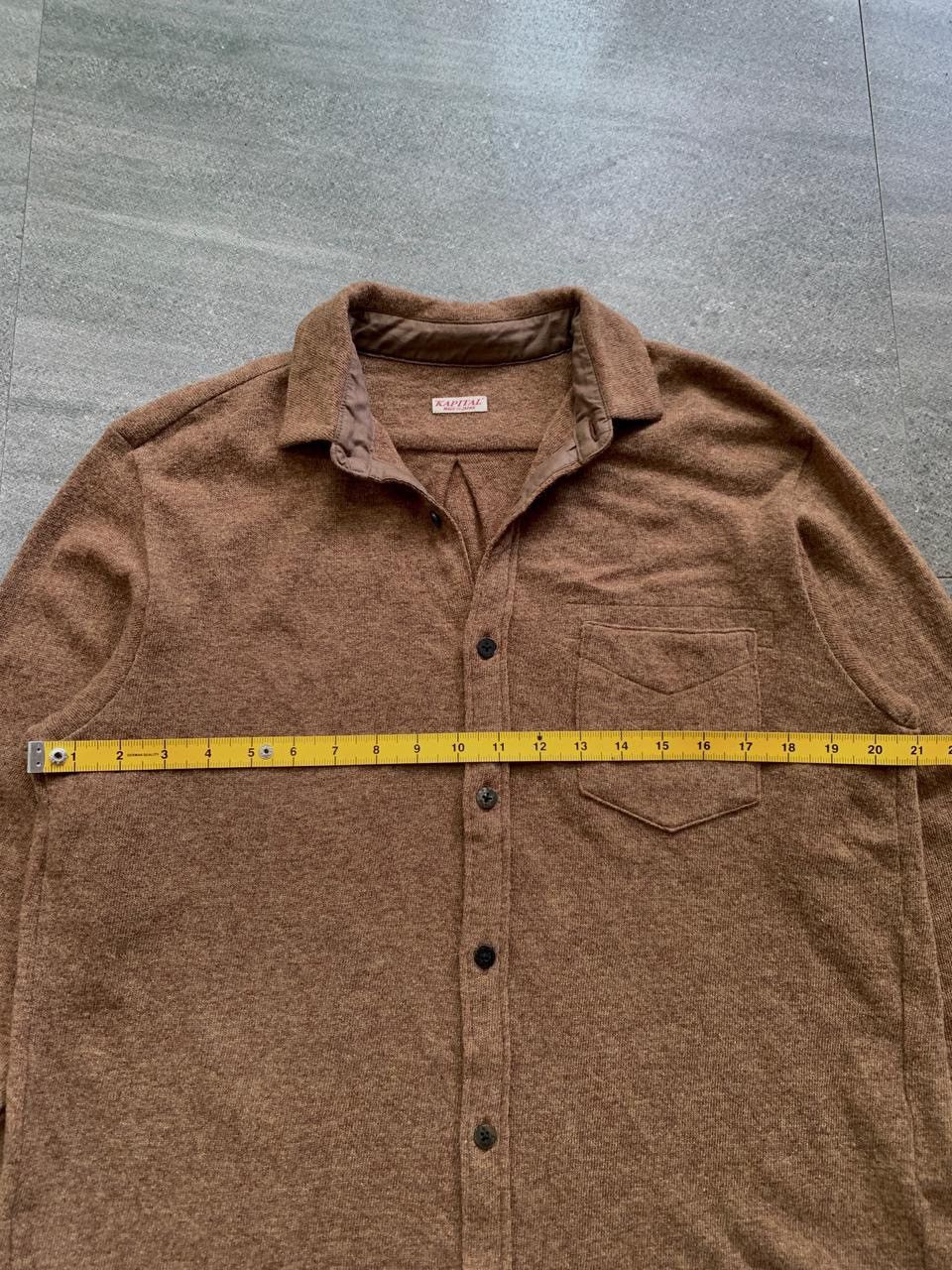 Kapital FREE TAX! Wool Textured Ls Shirt Size US M / EU 48-50 / 2 - 10 Thumbnail