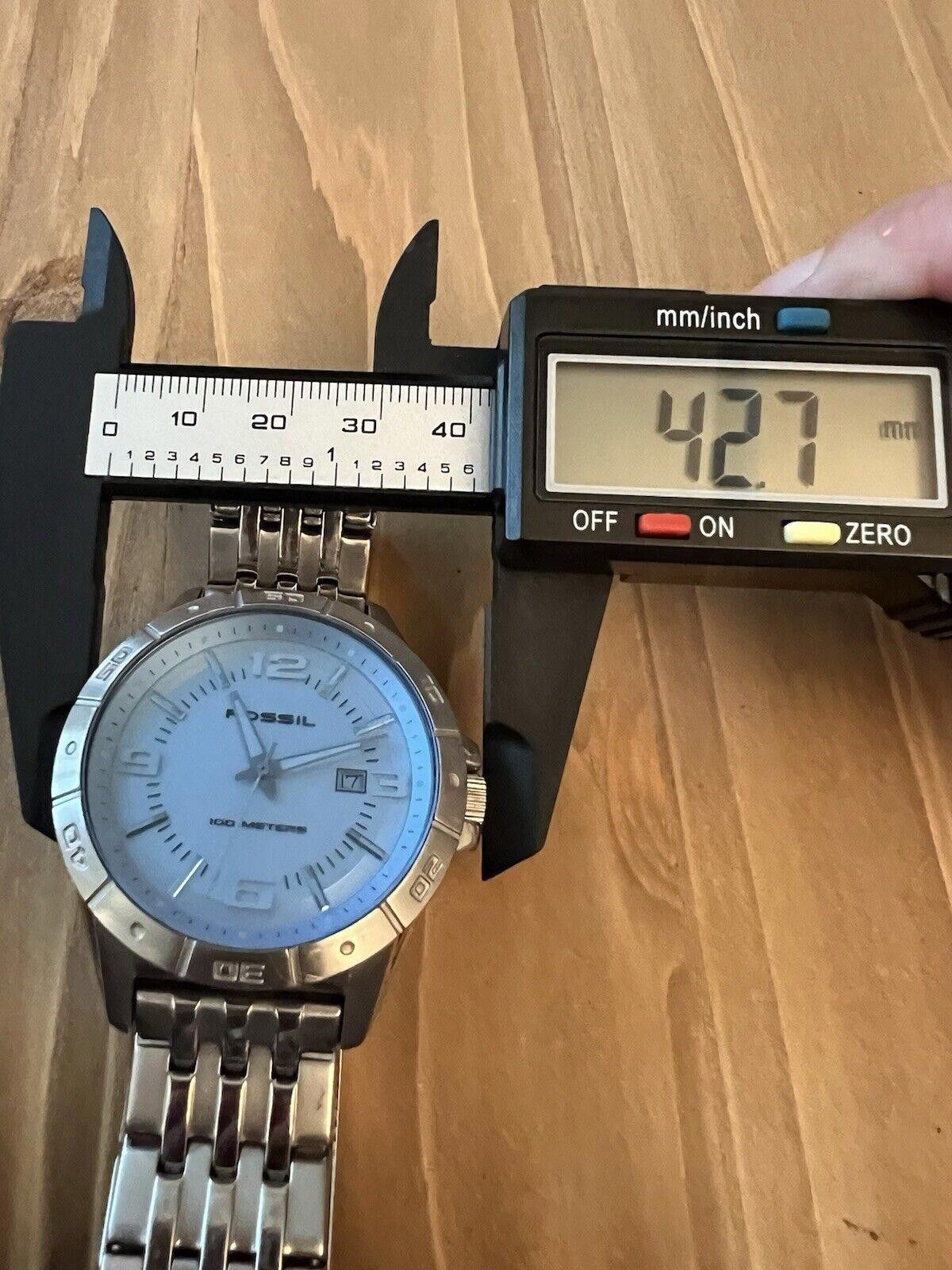 Fossil Fossil Am4147 Blue Crystal, New Battery Size ONE SIZE - 4 Thumbnail