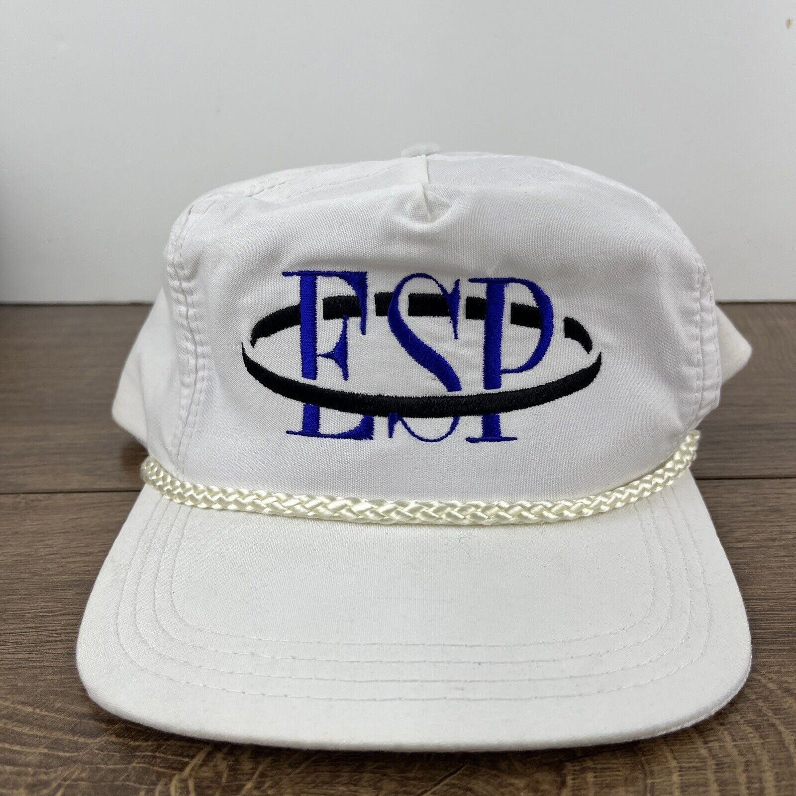 Other ESP Hat ESP White Hat Adjustable Adult Size Hat White Cap Size ONE SIZE - 5 Thumbnail