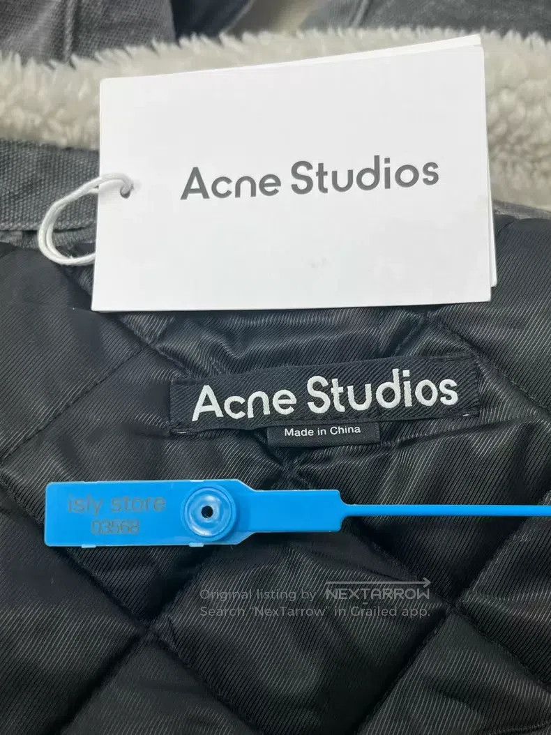 Acne Studios Acne Studios Face Expression Quilted Loose Single Breasted Size US S / EU 44-46 / 1 - 5 Thumbnail