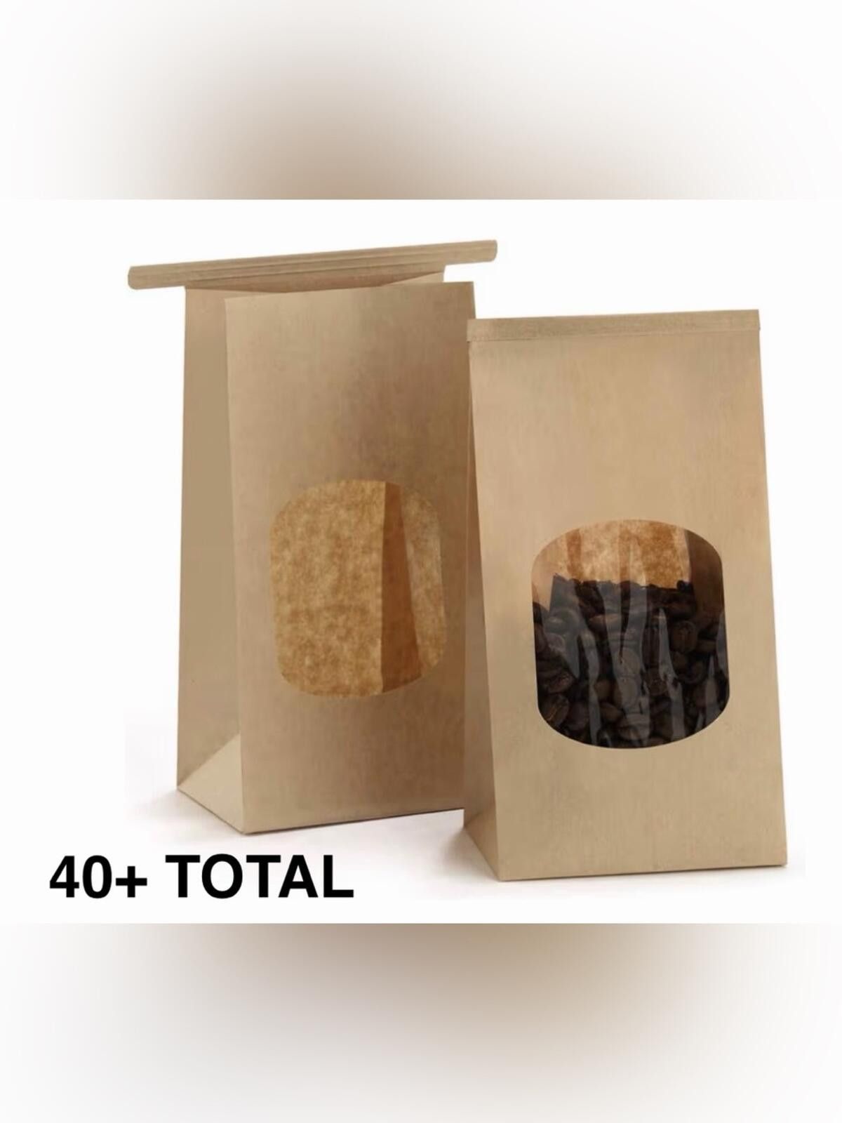 Other Kraft Paper Bags / Window Treat Bags / 40+ Pack Brown Size ONE SIZE - 1 Thumbnail