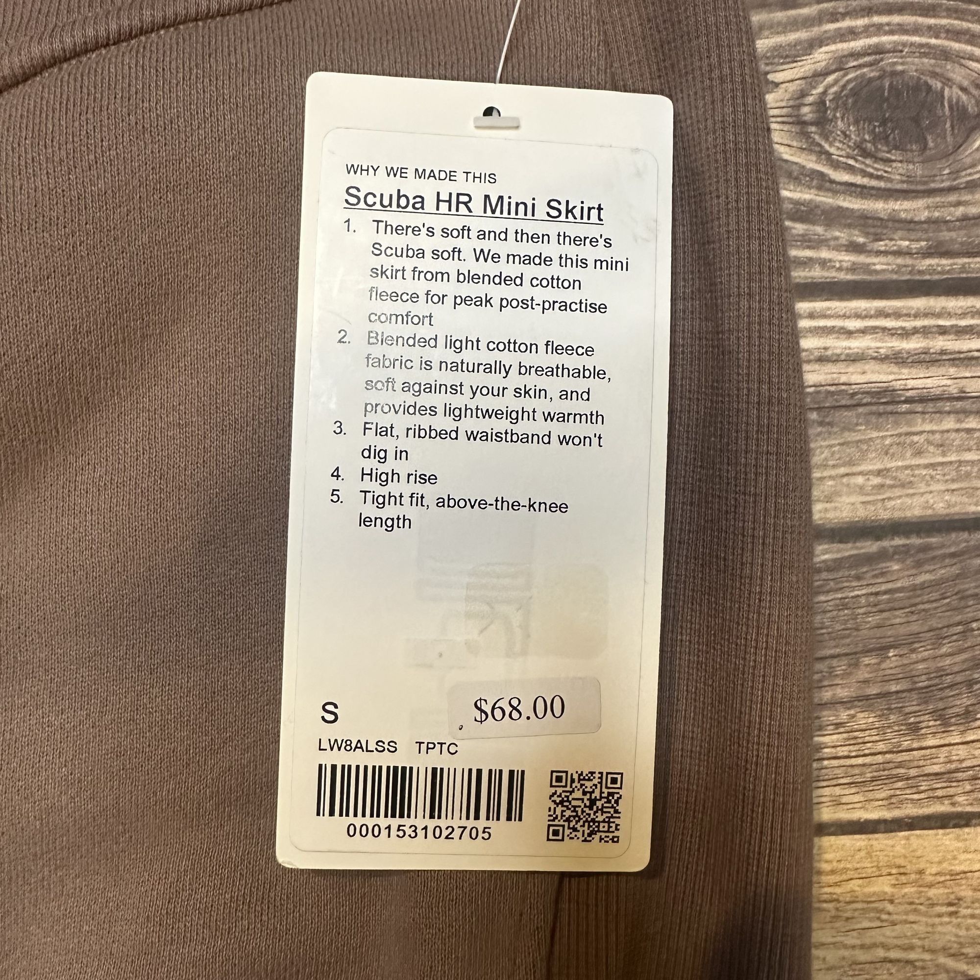 Lululemon Lululemon Scuba High Rise Mini Skirt NWT Size Small (TPTC) Size 28" / US 6 / IT 42 - 9 Thumbnail