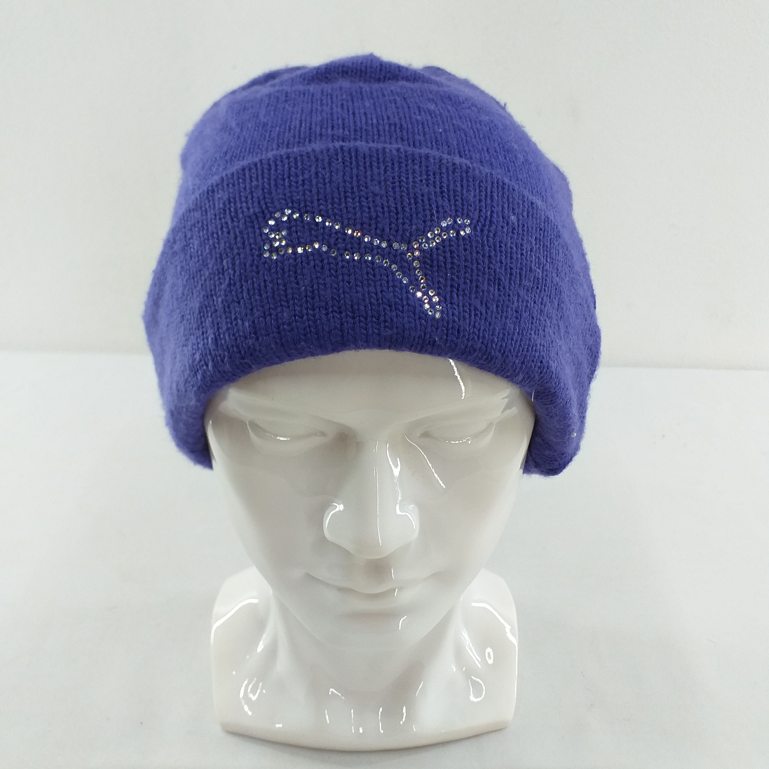Puma Puma Logo Plain Snow Cap Hat Beanie -BN094 Size ONE SIZE - 1 Thumbnail