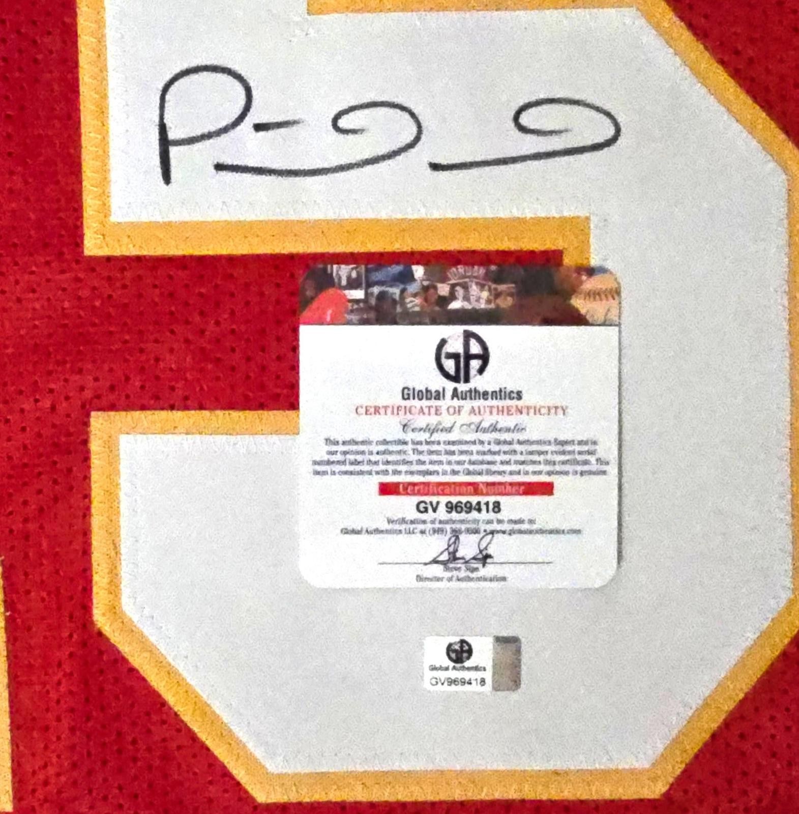 Other Patrick Mahomes Chiefs Signed Football Jersey coa (XL) Size ONE SIZE - 4 Thumbnail