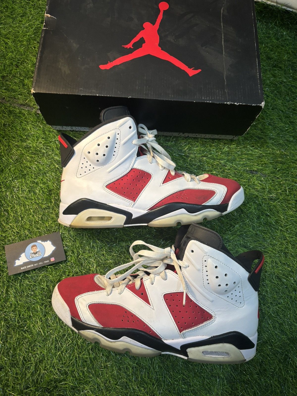 Jordan Brand Jordan 6 Carmine Size US 10.5 / EU 43-44 - 1 Thumbnail