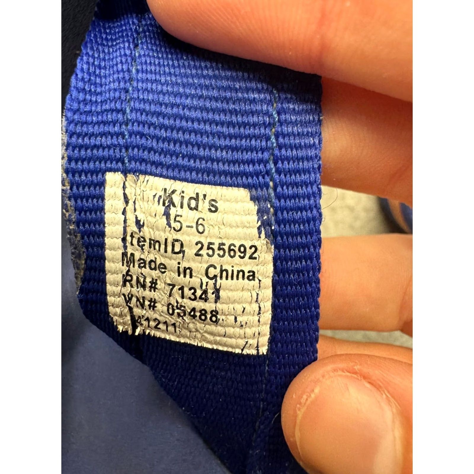 Vintage LL Bean Womens Blue Flip Flops Striped Strap Rubber Sole Size 7 Womens Flip Flop Casual Summer Shoes Shoes Mens 7 Size US 7 / IT 37 - 8 Thumbnail