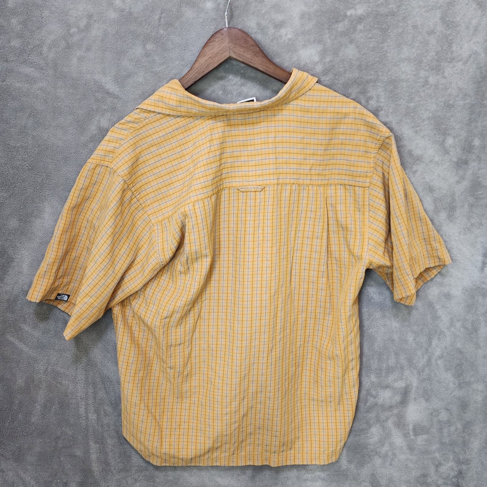 The North Face The North Face Men's Medium Yellow Plaid Ventilated Shirt Size US M / EU 48-50 / 2 - 2 Thumbnail