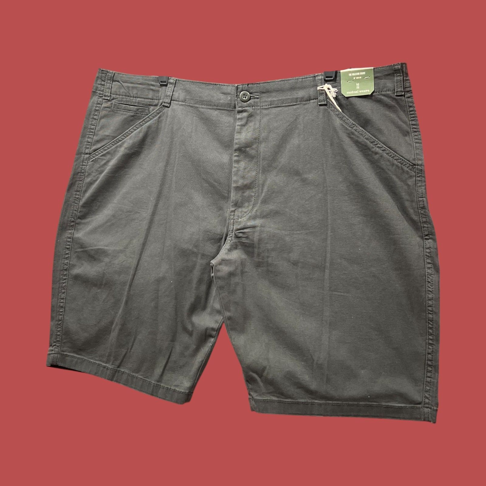 Other Mutual Weave - Men's 10" Inseam Canvas Walking Shorts - Pira Size US 42 / EU 58 - 15 Thumbnail