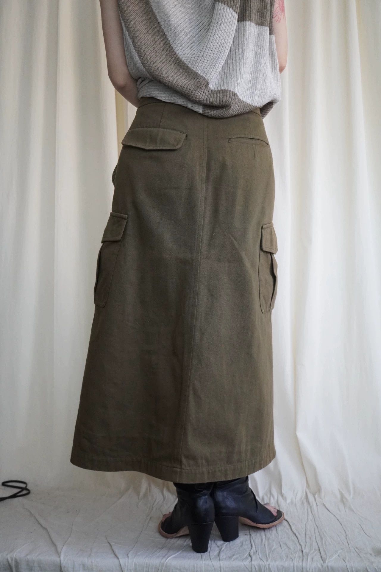 Comme des Garcons CDG 2000SS Color Blocked Skirt S 9/10 Size 26" / US 2 / IT 38 - 8 Thumbnail