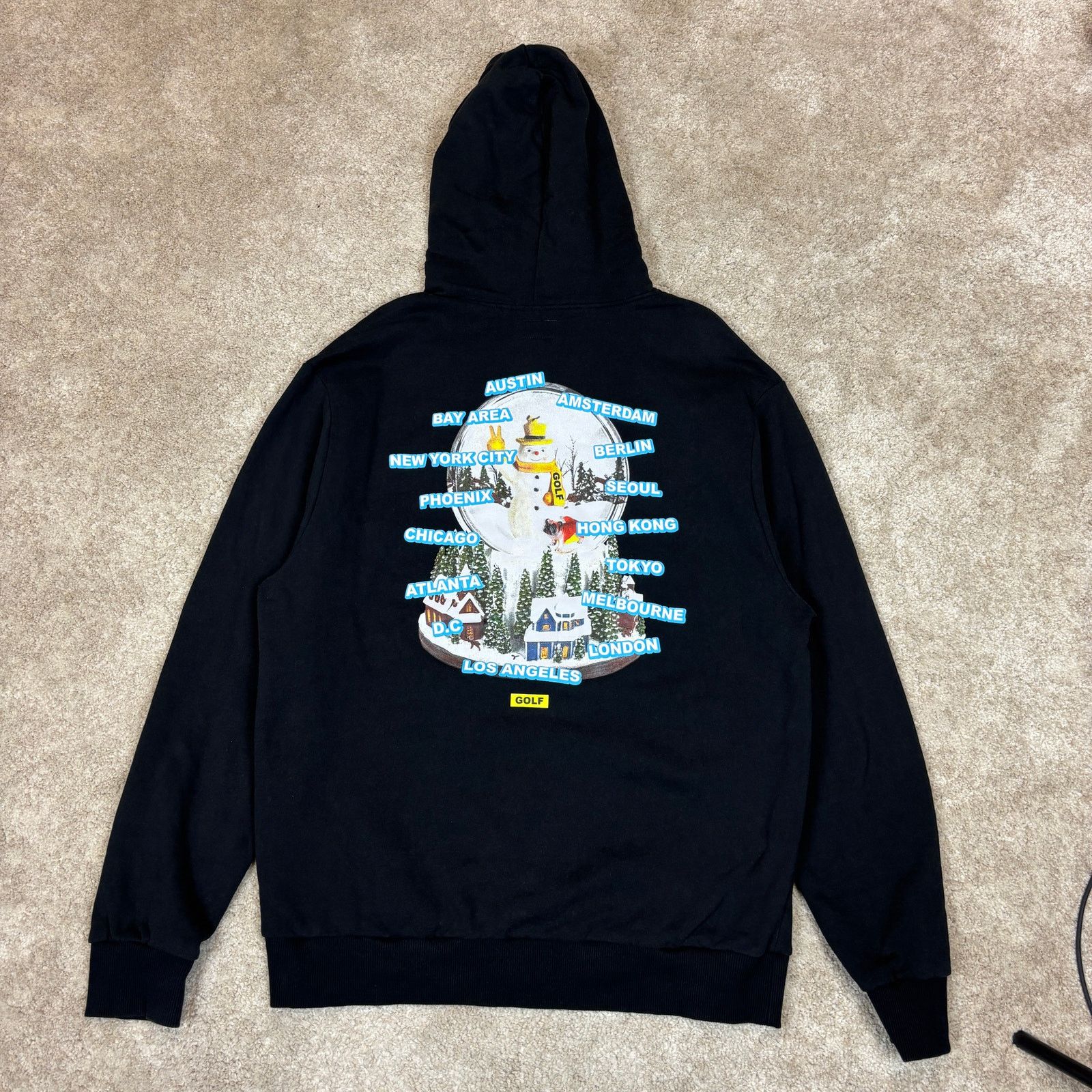 Golf Wang × Tyler The Creator Golf Wang Holiday 2023 Snowglobe Hoodie Men's XL Size US XL / EU 56 / 4 - 3 Thumbnail