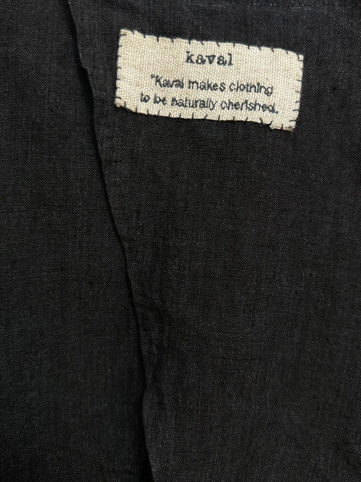 Other kaval ink-dyed linen jacket L gray-green Japan Size US L / EU 52-54 / 3 - 7 Thumbnail