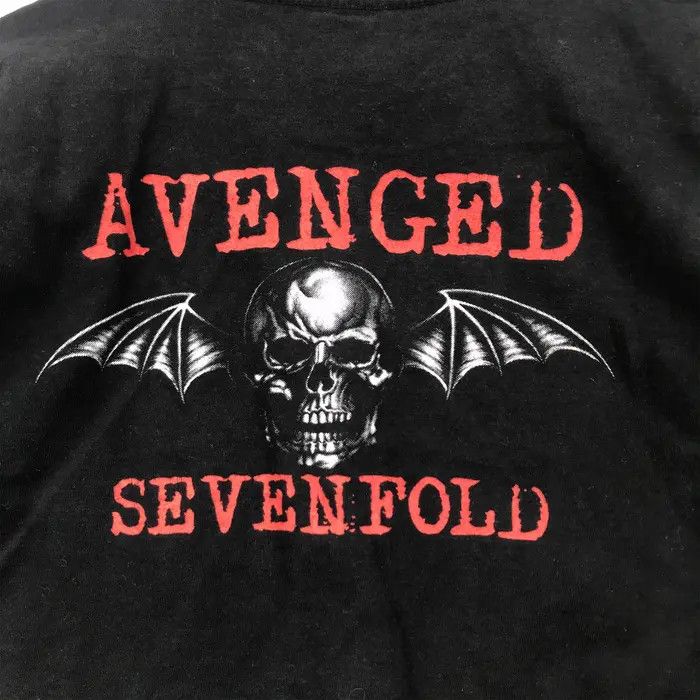 Band Tees Vtg AVENGED SEVENFOLD NIGHTMARE 2010 Album Tee Shirt Band Size US S / EU 44-46 / 1 - 5 Thumbnail