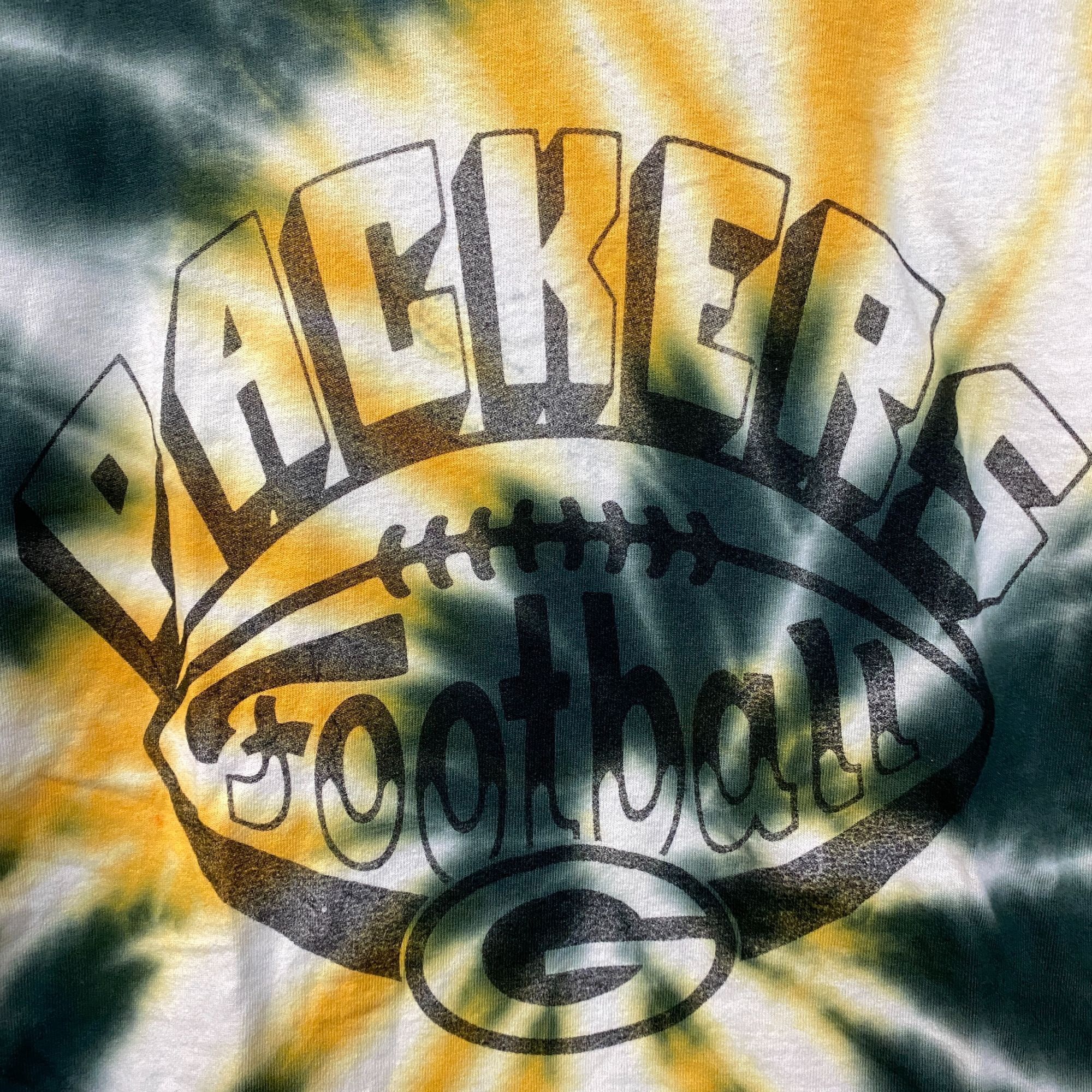 Junk Food Junk Food Clothing NFL Green Bay Packers Football Tie Dye T- Size US XL / EU 56 / 4 - 2 Thumbnail