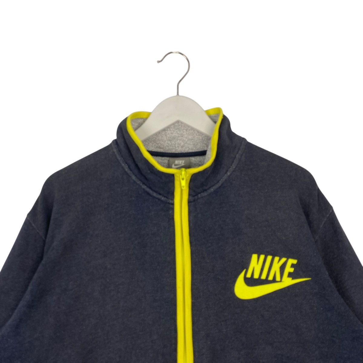 Other Vintage Nike Sportswear Full Zip Sweater Blue Made In China Size US XL / EU 56 / 4 - 5 Thumbnail