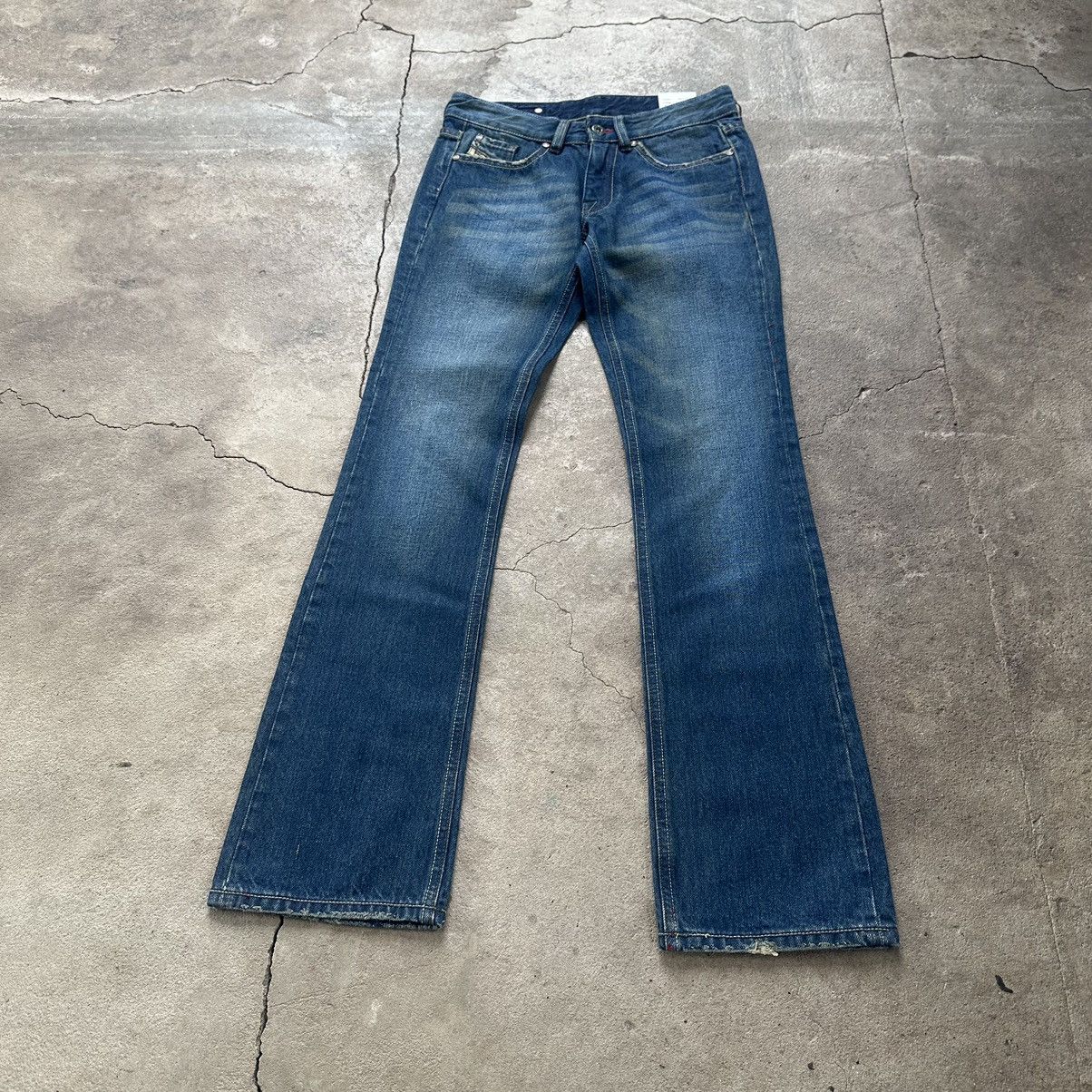 Diesel Y2K Diesel Denim Flared Jeans Vintage 90s Size 25" / US 0 / IT 36 - 4 Thumbnail