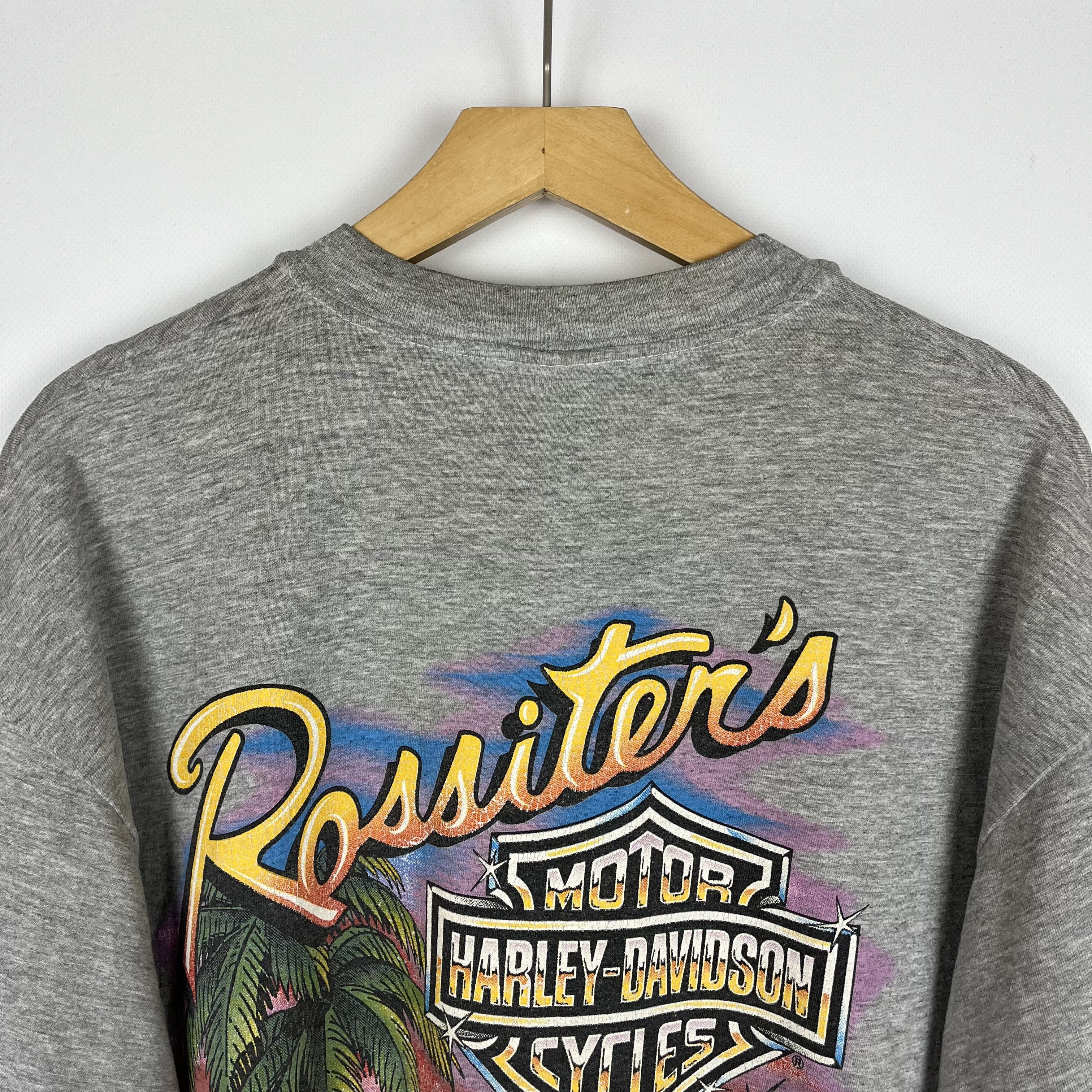 Harley Davidson Vintage Harley Davidson Florida Rare T Shirt 1997 Size US XL / EU 56 / 4 - 6 Thumbnail