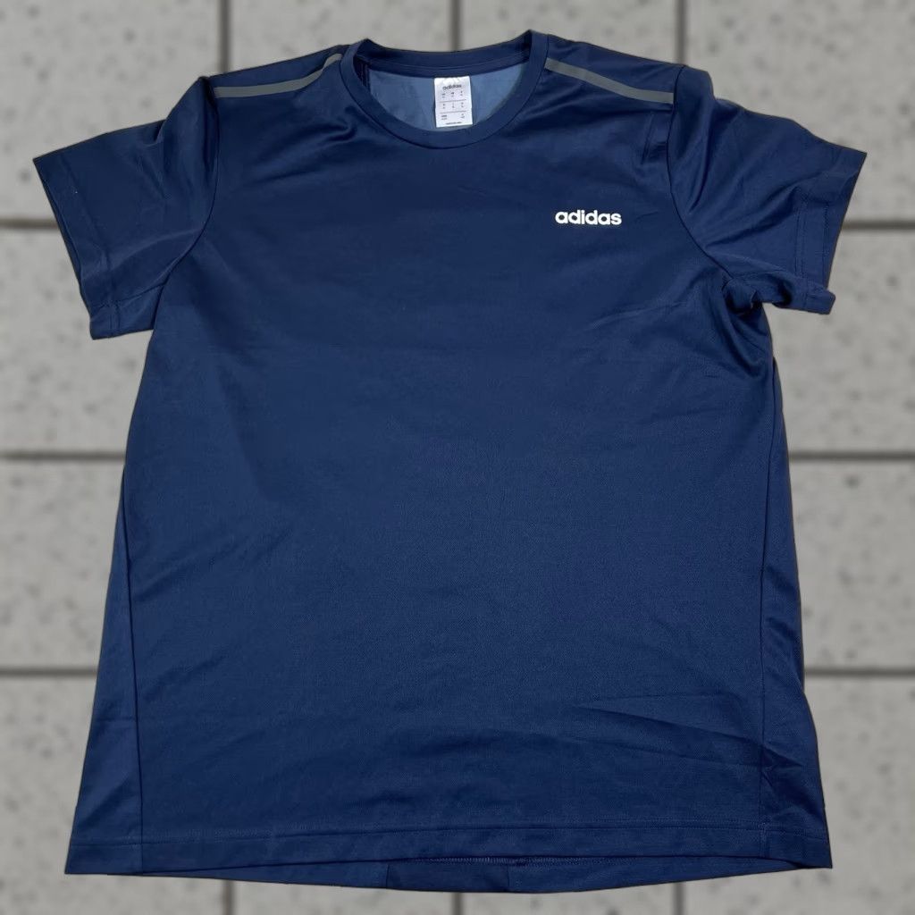 Adidas ADIDAS Mens Blue Freedom To Move Short Sleeve Shirt UPF 25 Climalite Size XL Size US XL / EU 56 / 4 - 1 Thumbnail