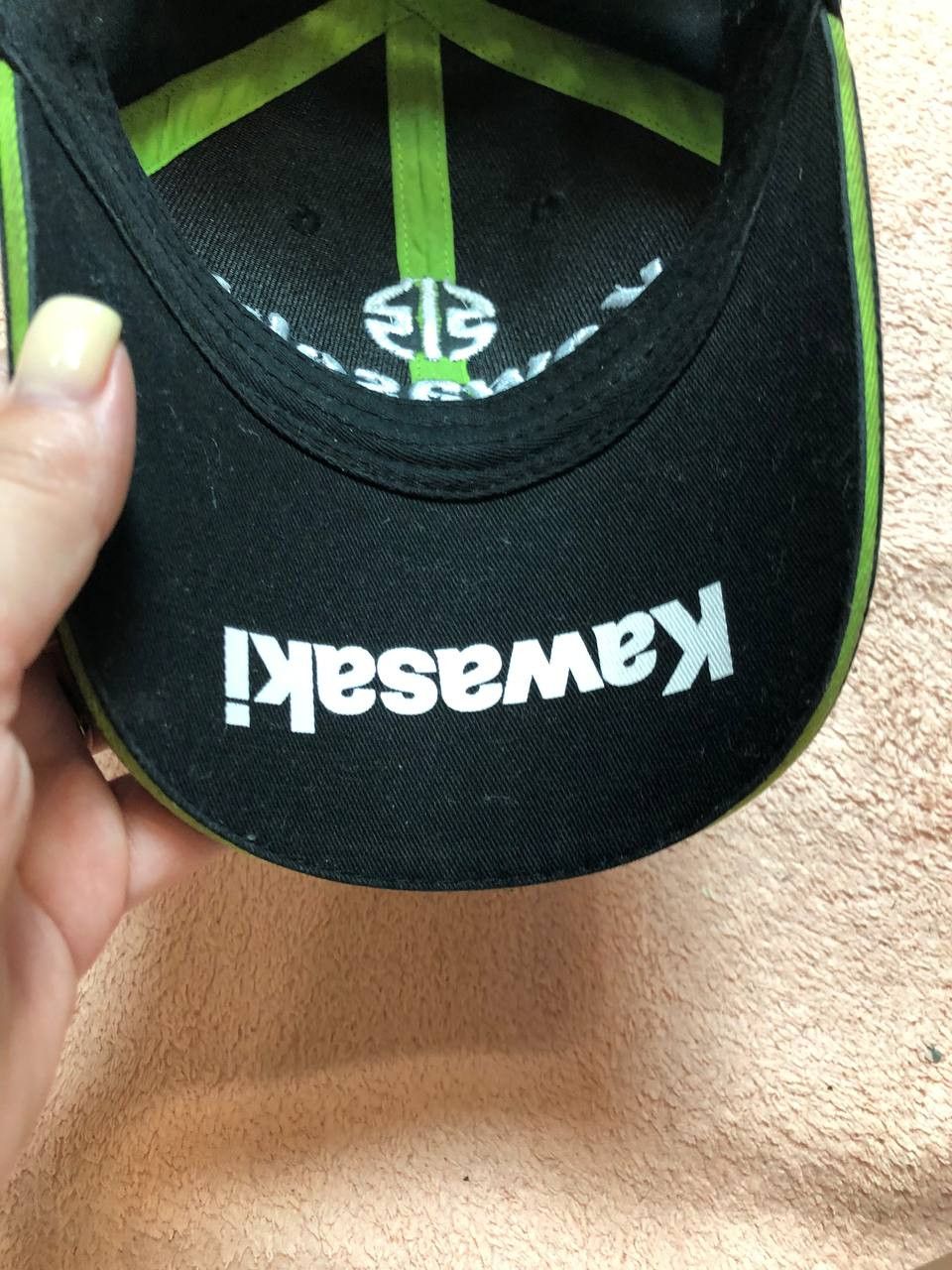 Vintage Cap Y2K Vintage Kawasaki racing team logo streetwear Size ONE SIZE - 14 Thumbnail
