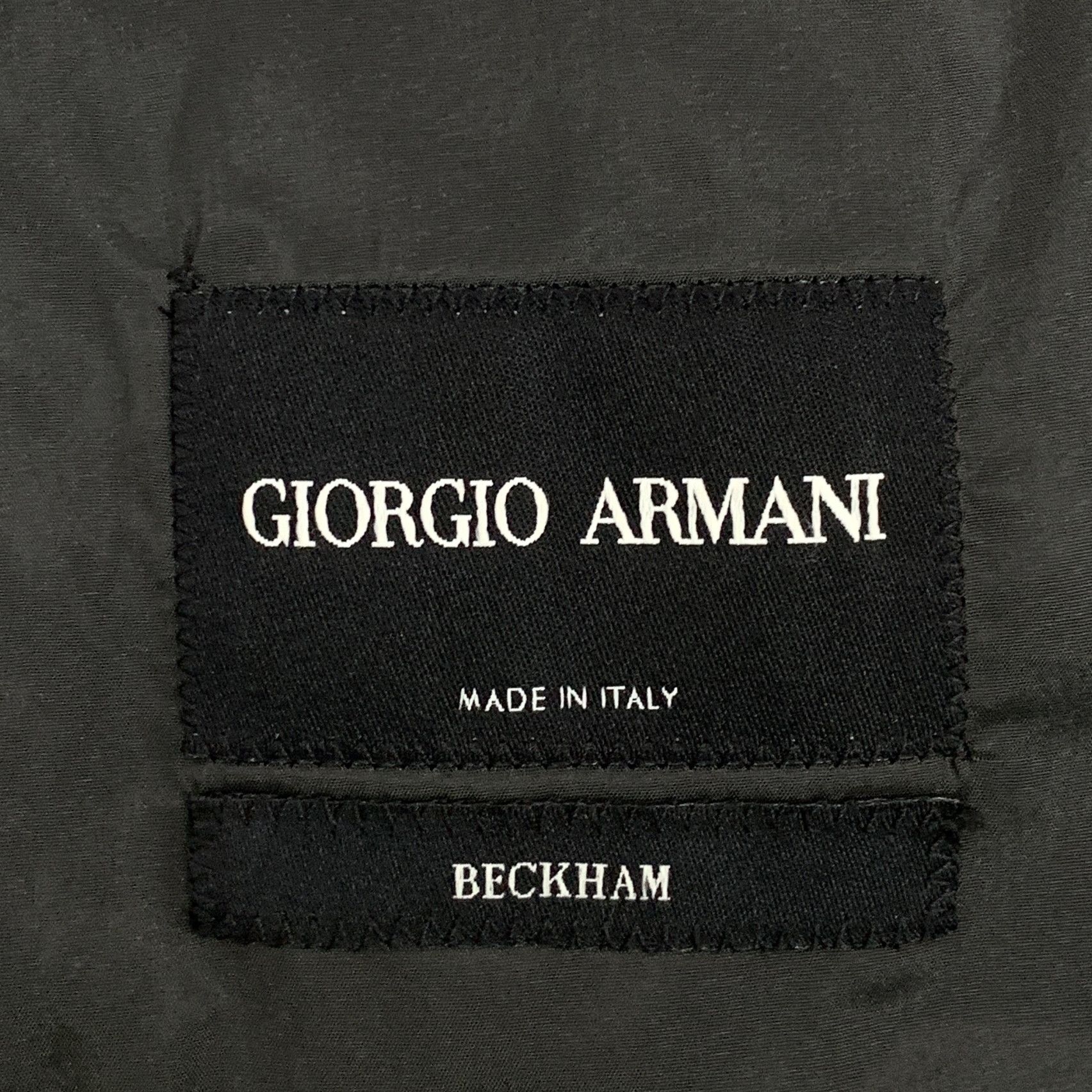 Armani Armani Gray Wool Jacket (48R) Size 48R - 2 Thumbnail