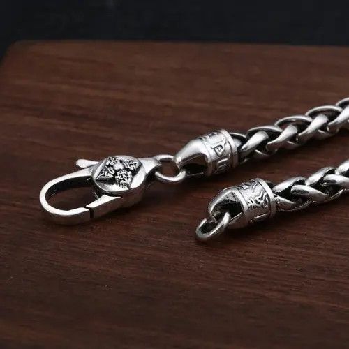 Other × Vintage Retro Six-character Mantra Vajra Twist Bracelet Size ONE SIZE - 4 Thumbnail