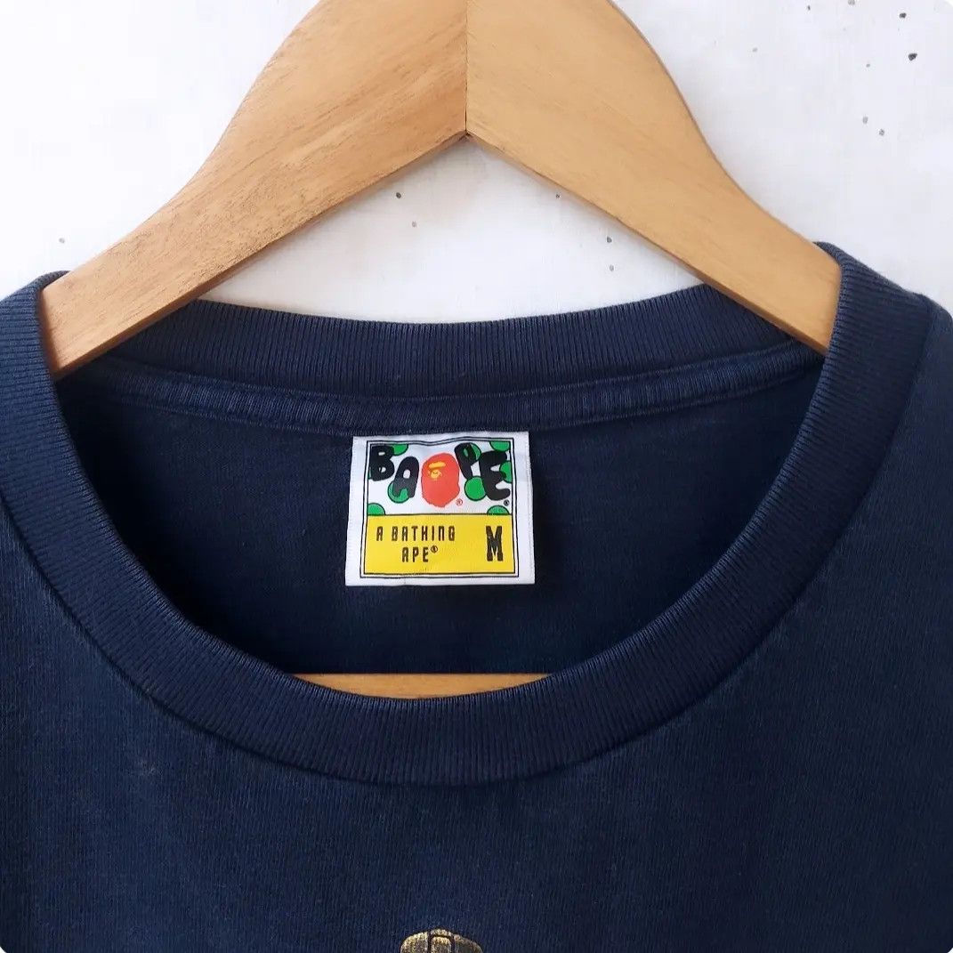 Bape BAPE SHARK ZIP NAVY TSHIRT Size US M / EU 48-50 / 2 - 6 Thumbnail