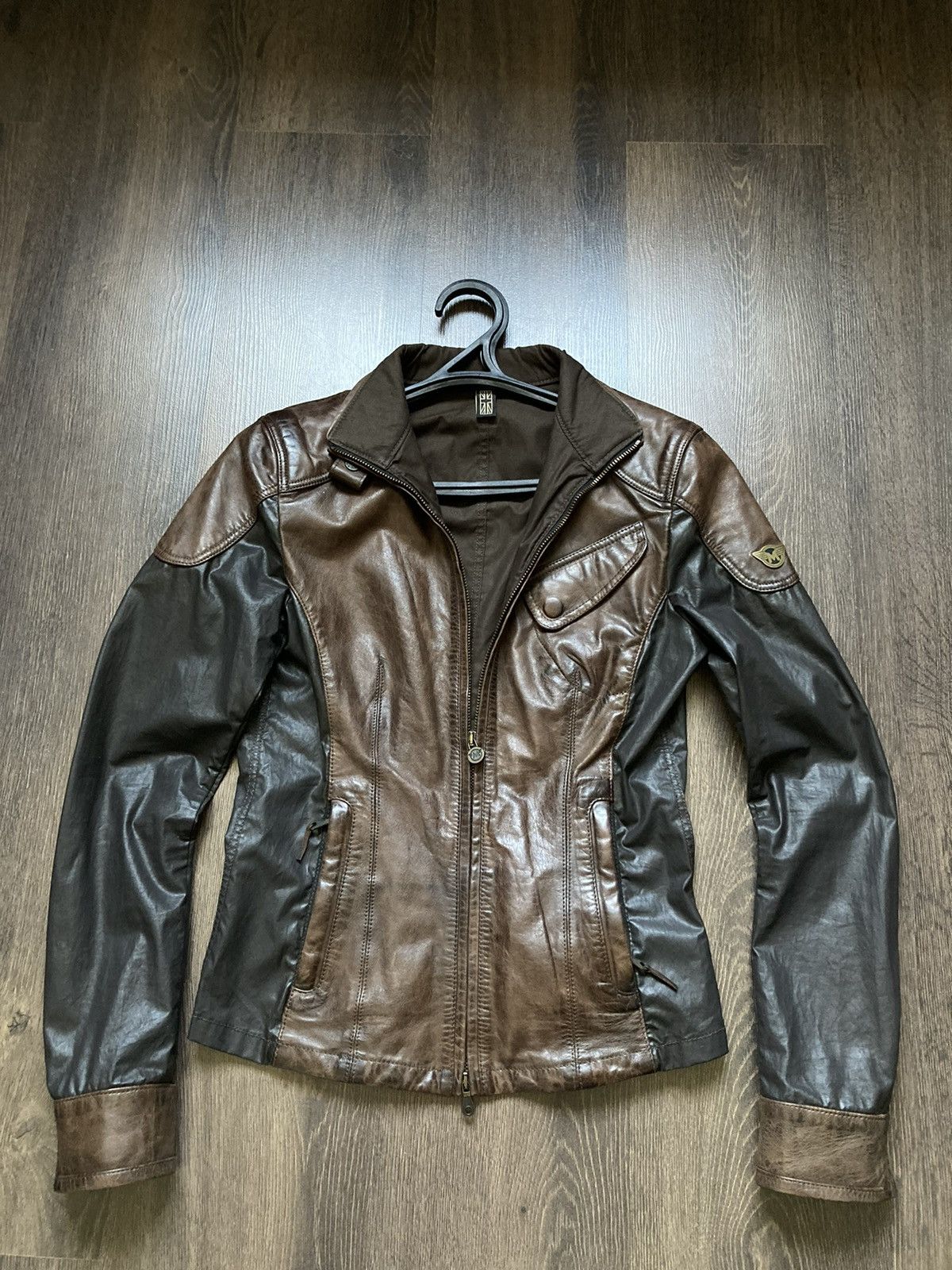 Matchless × Vintage Matchless British Men Leather Jacket Size 42 Made In Italy Size S / US 4 / IT 40 - 10 Thumbnail