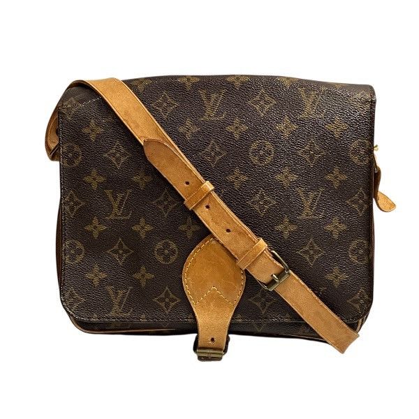 Louis Vuitton Louis Vuitton Cartouchiere GM Monogram Shoulder Bag Textile Shoulder Bag M51252 DUTY FREE for USA