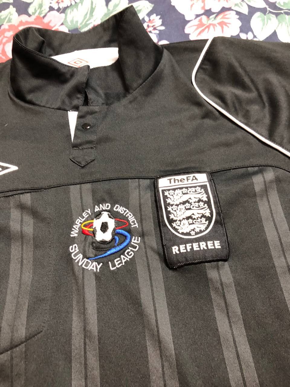Umbro Vintage Rugby England referee jersey Size US XL / EU 56 / 4 - 6 Thumbnail