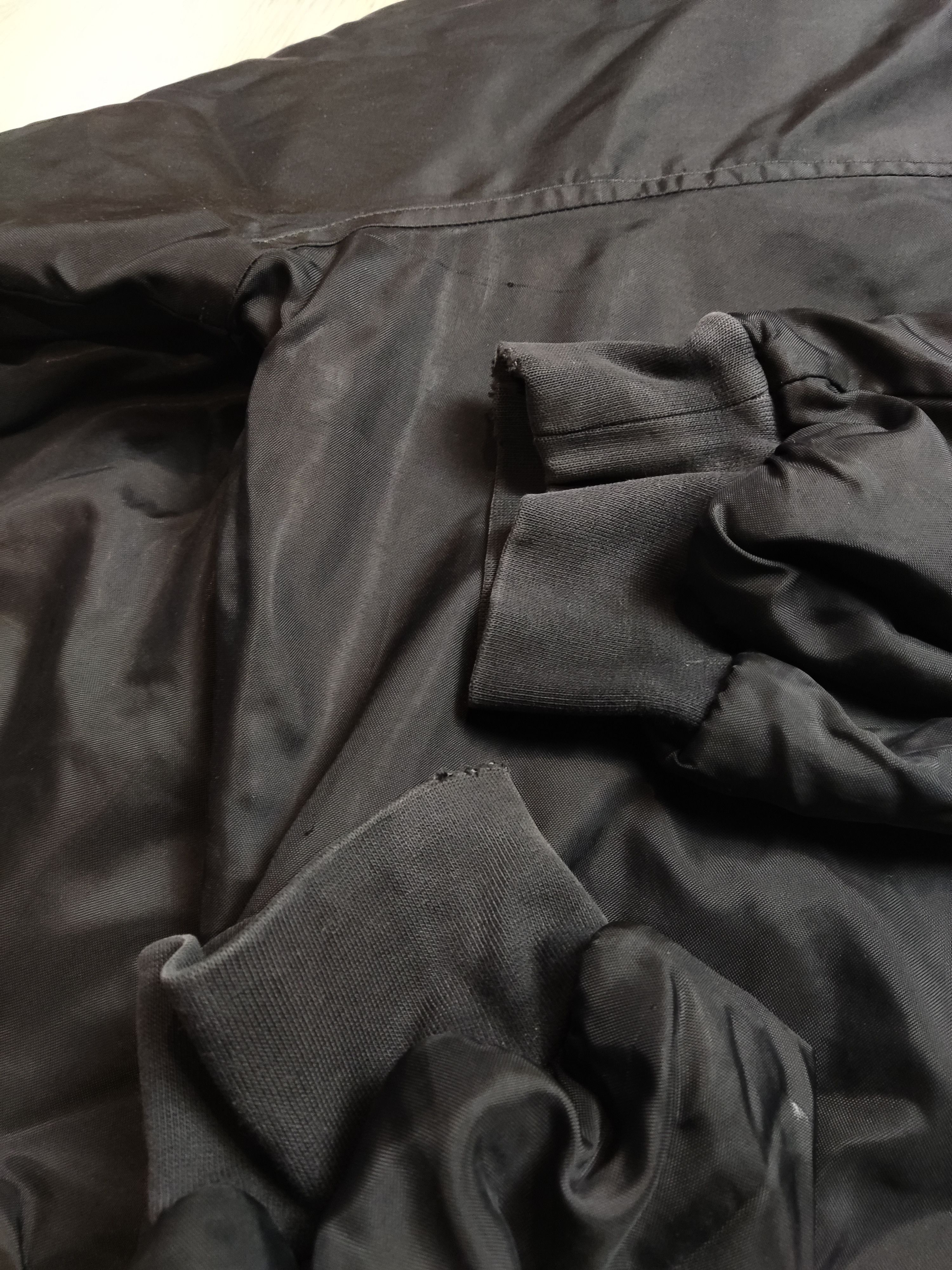 Japanese Brand × Nike Vintage NIKE 90s oversized distressed swoosh logo bomber zip Size US L / EU 52-54 / 3 - 15 Thumbnail