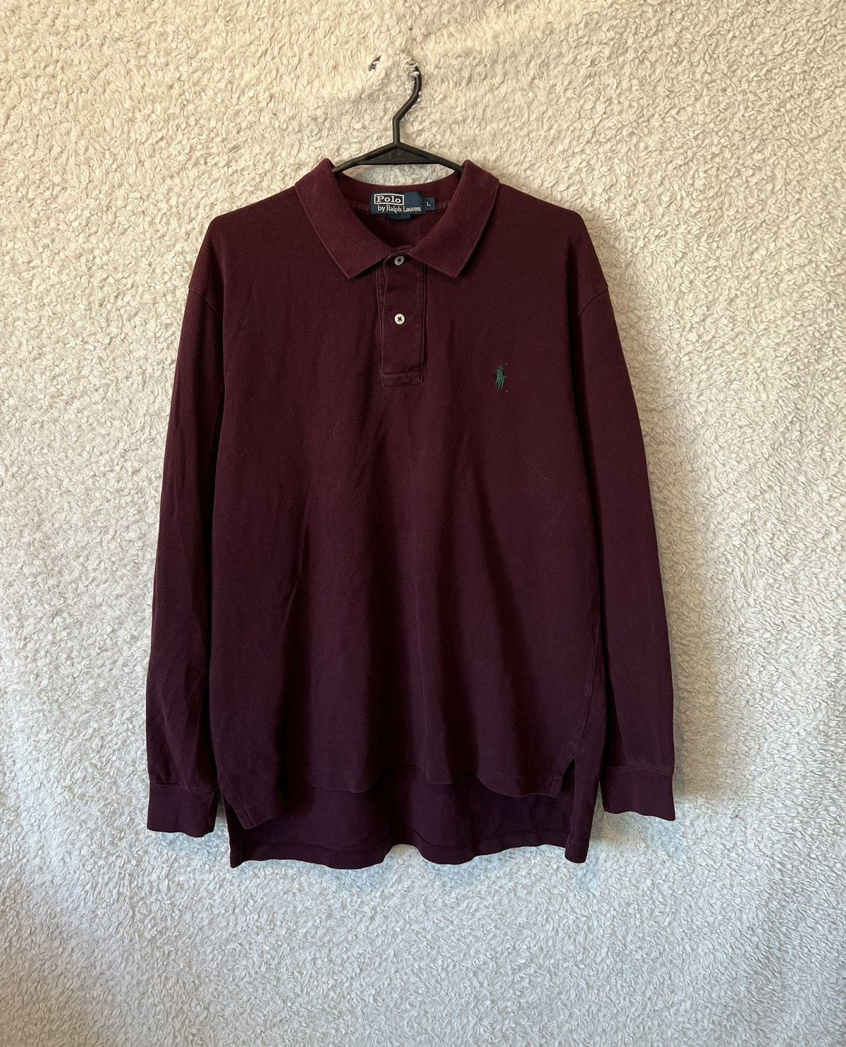 Polo Ralph Lauren × Ralph Lauren Longsleeve Polo Ralph Lauren vintage Size US L / EU 52-54 / 3 - 1 Thumbnail