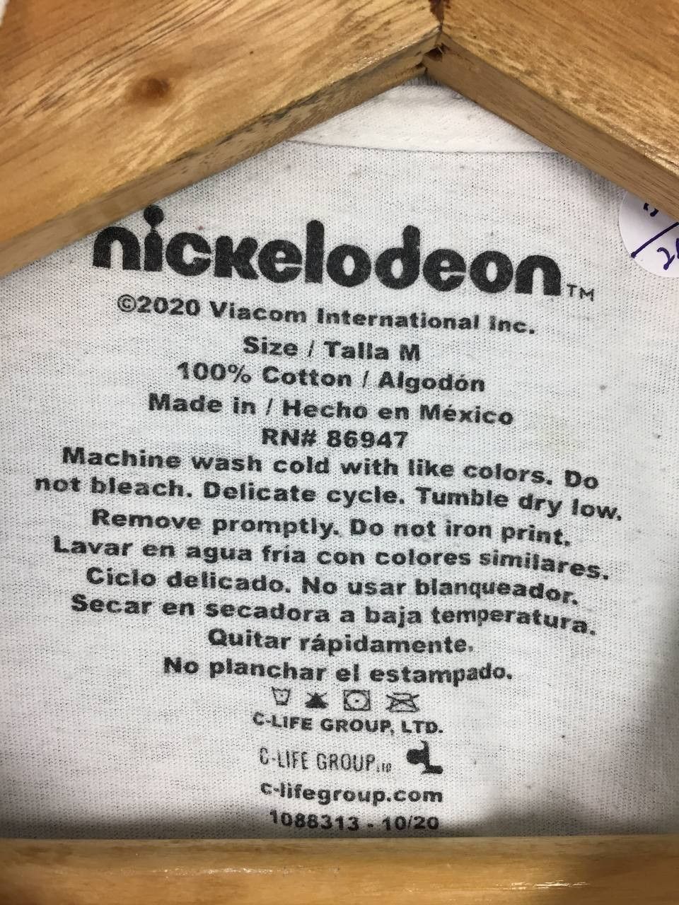 Cartoon Network × Nickelodeon × Vintage Nickelodeon Rugrats Tommy & Chuckie Flying UFO Cartoon Tee Size US M / EU 48-50 / 2 - 11 Thumbnail