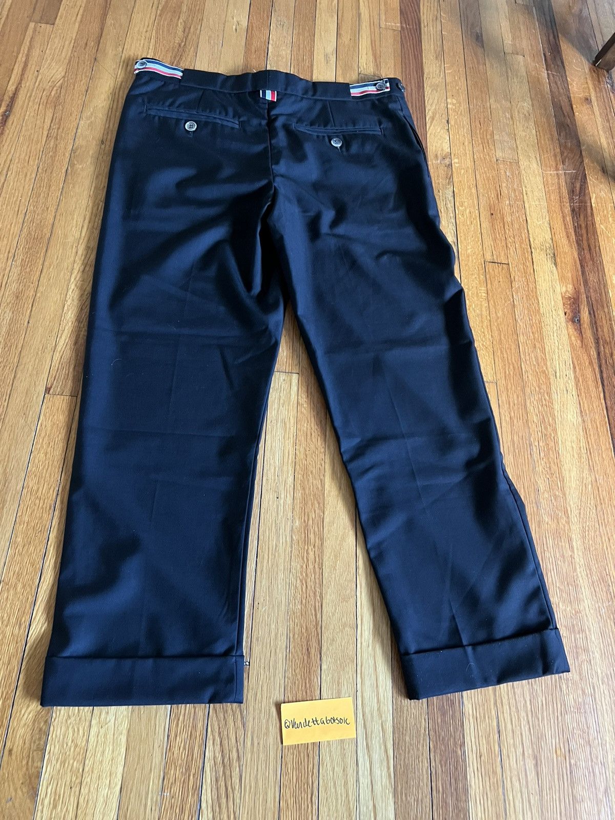 Thom Browne Thom Browne Twill Low Rise Trouser Size 3 Like new! Size US 34 / EU 50 - 4 Thumbnail