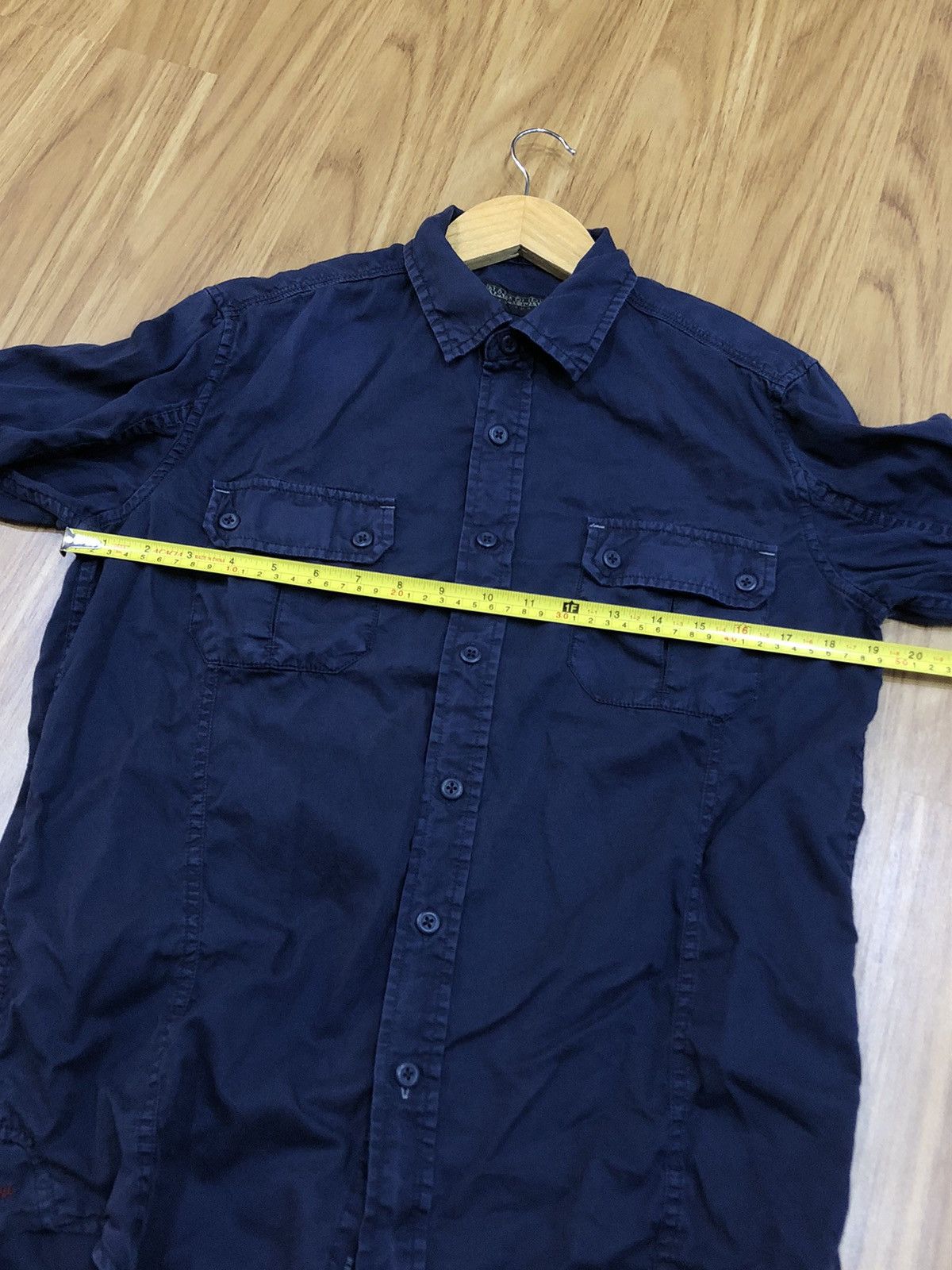 Napapijri Napapijri Geographic Double Button Pocket L/S Button Up Size US M / EU 48-50 / 2 - 6 Thumbnail