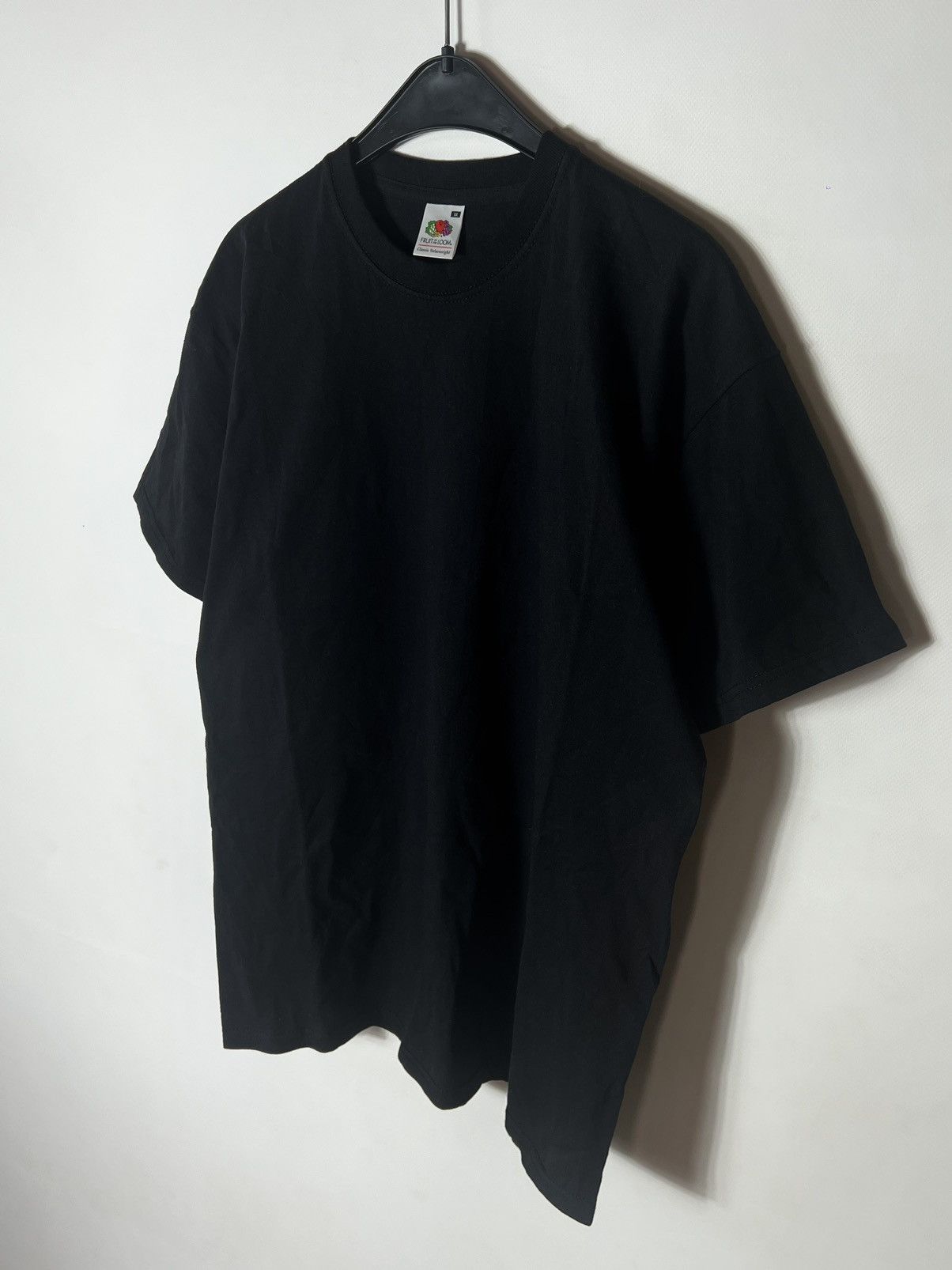 Fruit Of The Loom Blanked tee Fruit Of The Loom crewneck black t-shirt Size US M / EU 48-50 / 2 - 2 Thumbnail