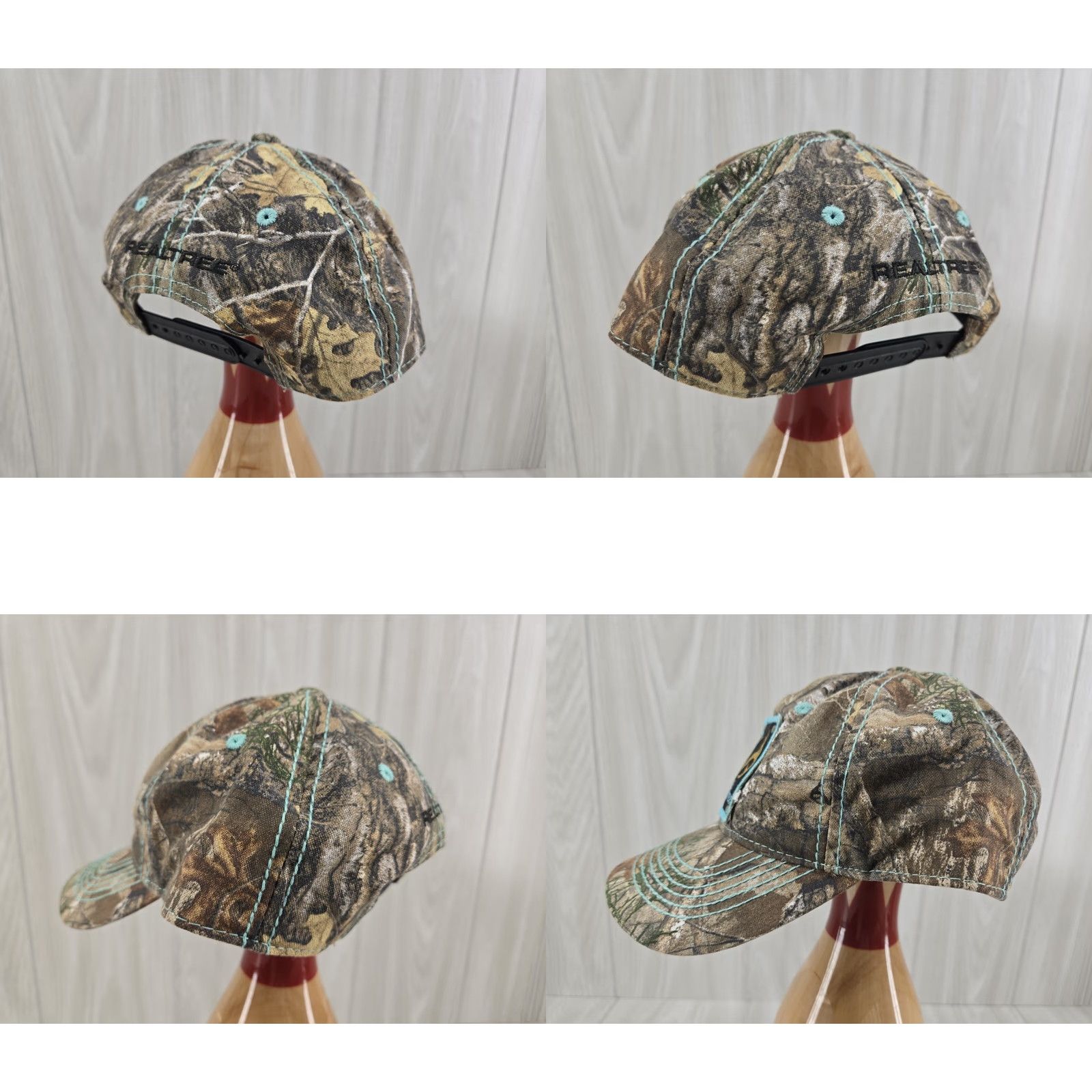 Realtree Outdoor Cap Realtree Hat Cap Snap Back Womens Adjustable Hunting Camo One Size Fits Most Vintage: No Mens? Size ONE SIZE - 8 Thumbnail