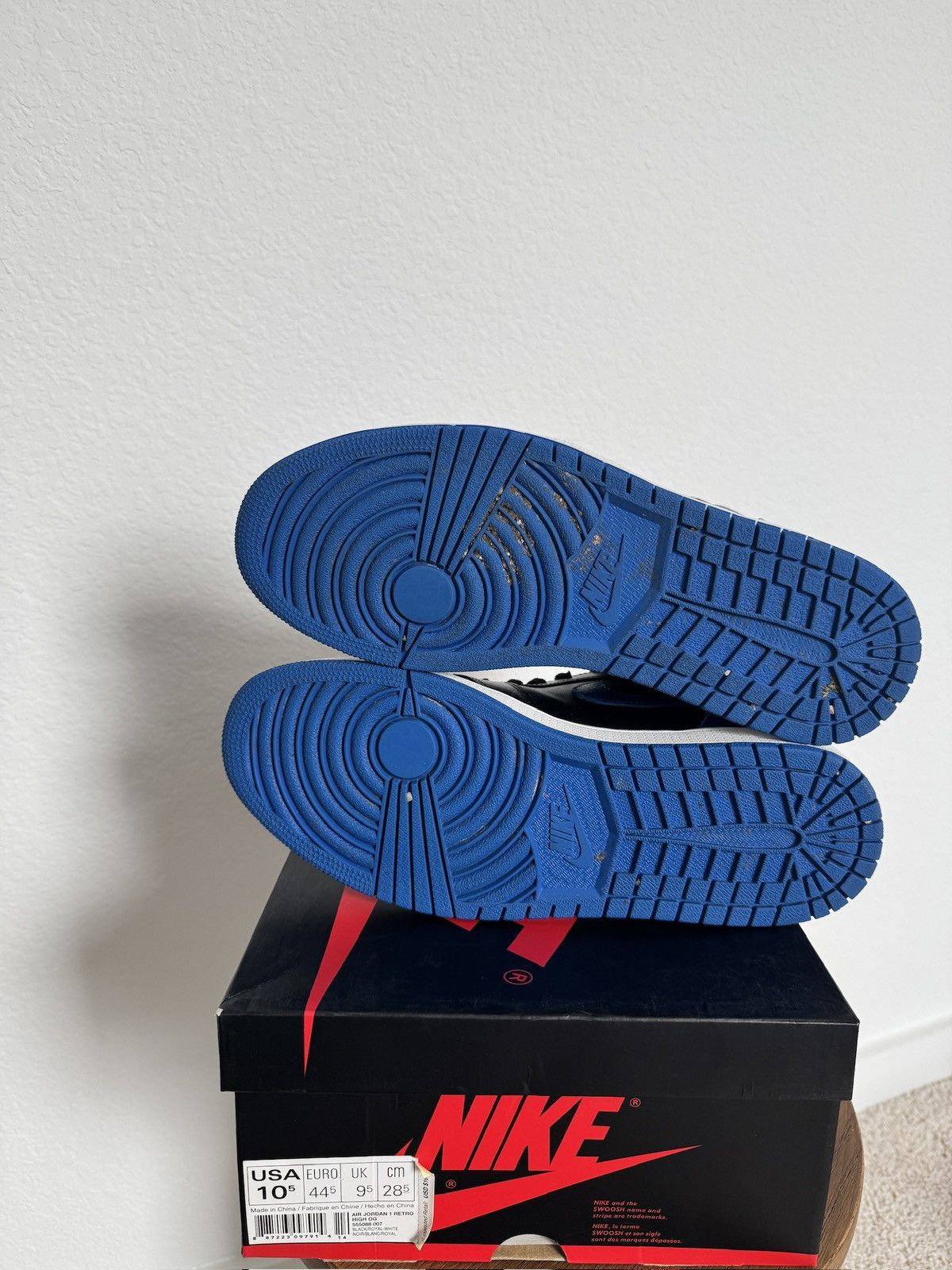 Jordan Brand × Nike Jordan 1 Royal Blue Size US 10.5 / EU 43-44 - 5 Thumbnail