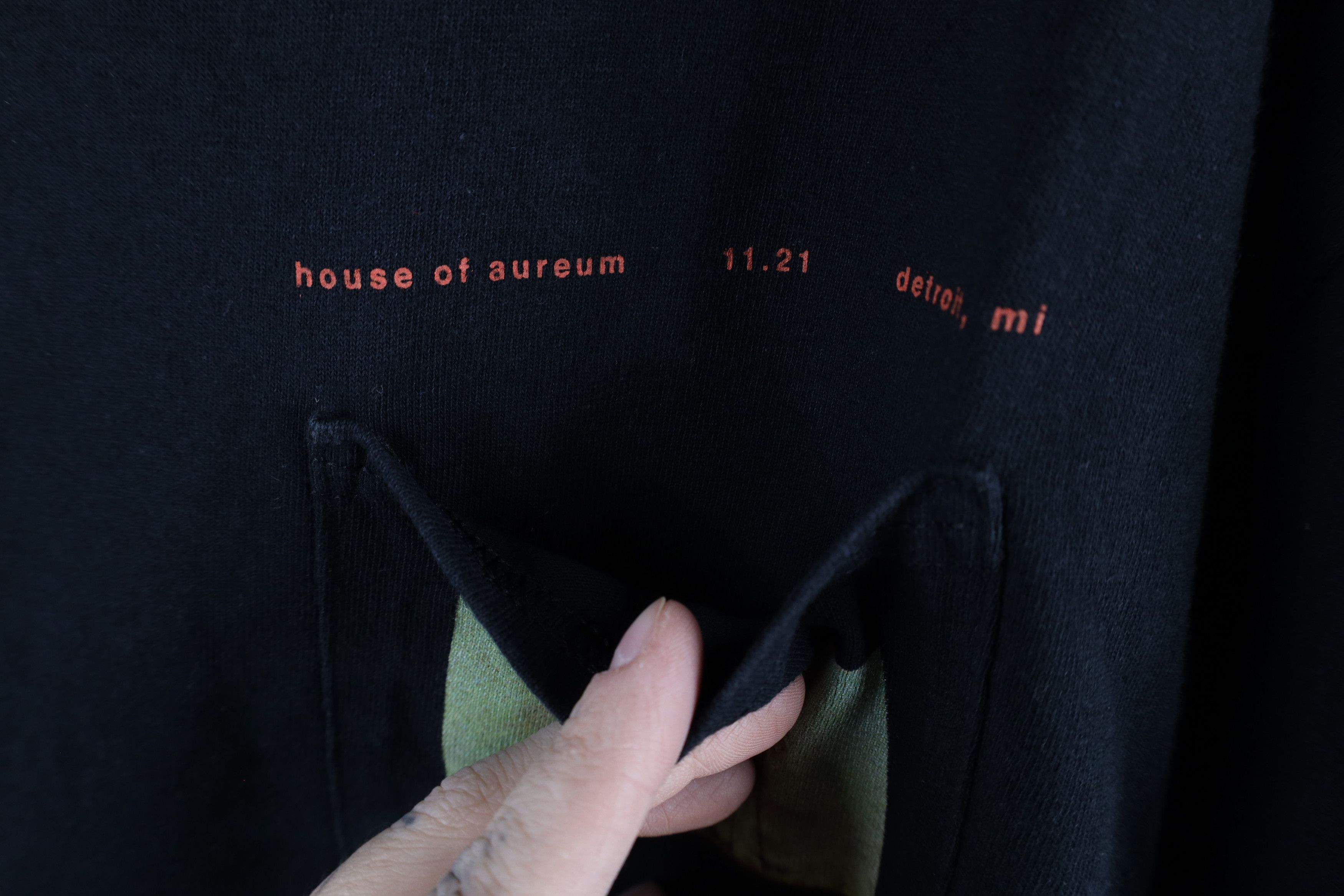 Vintage Vintage Y2K Streetwear Of Aureum Detroit Pocket T-Shirt Size US XL / EU 56 / 4 - 8 Thumbnail