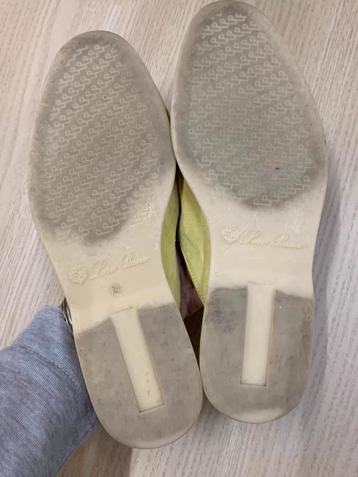 Loro Piana Loro Piana Yellow Suede Mule 39 Mint Size US 8.5 / IT 38.5 - 4 Thumbnail