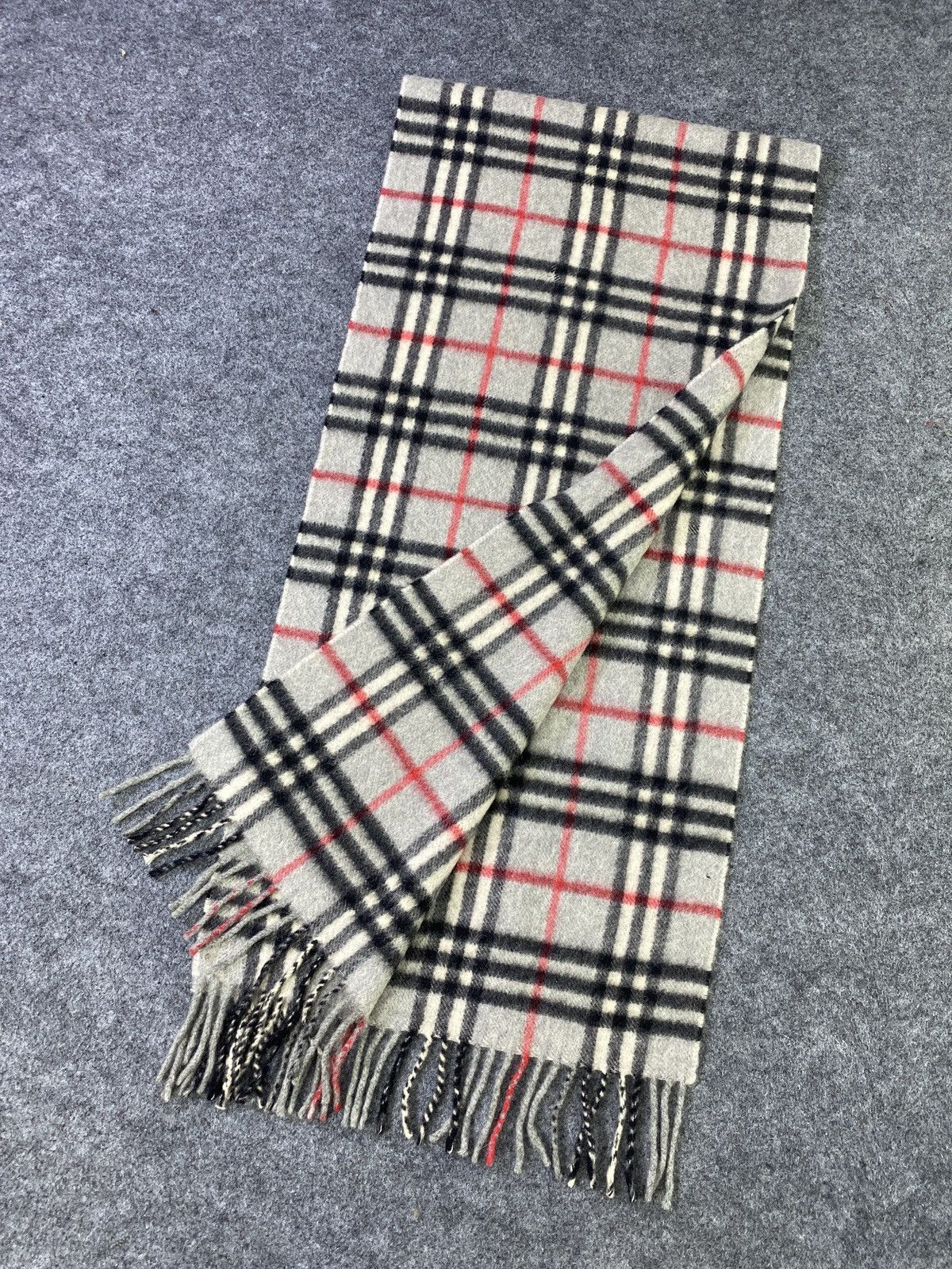 Burberry × Vintage VINTAGE BURBERRY Scarf / Muffler / Neckwear -T919 Size ONE SIZE - 4 Thumbnail