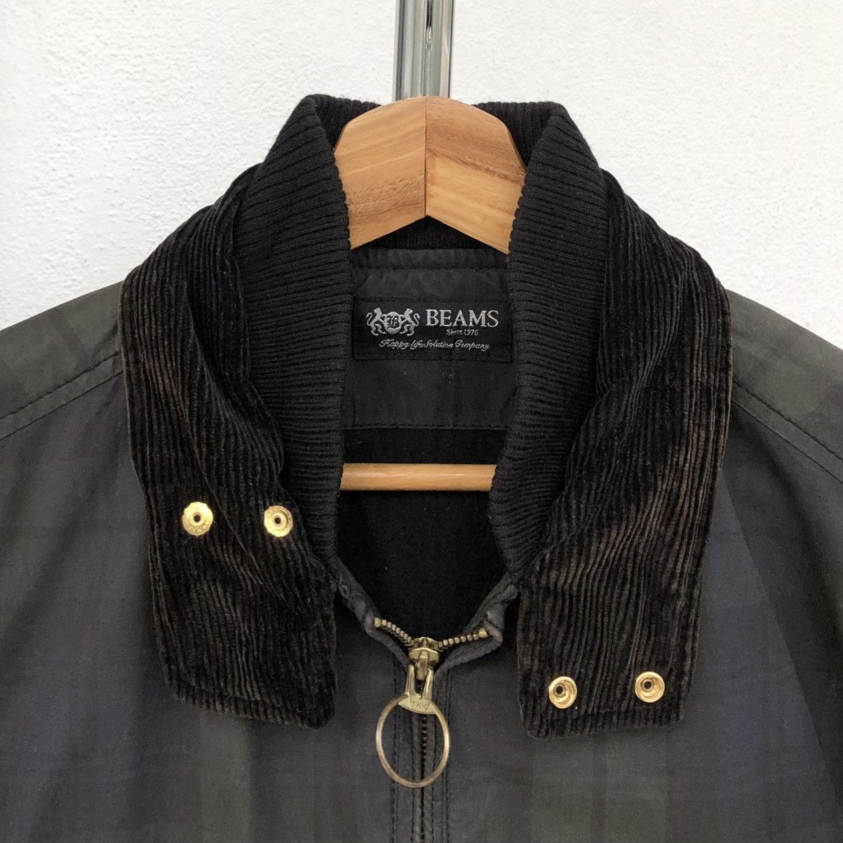Beams Plus Vintage Beams Checked Tartan Casual Bomber Jacket Size US M / EU 48-50 / 2 - 15 Thumbnail