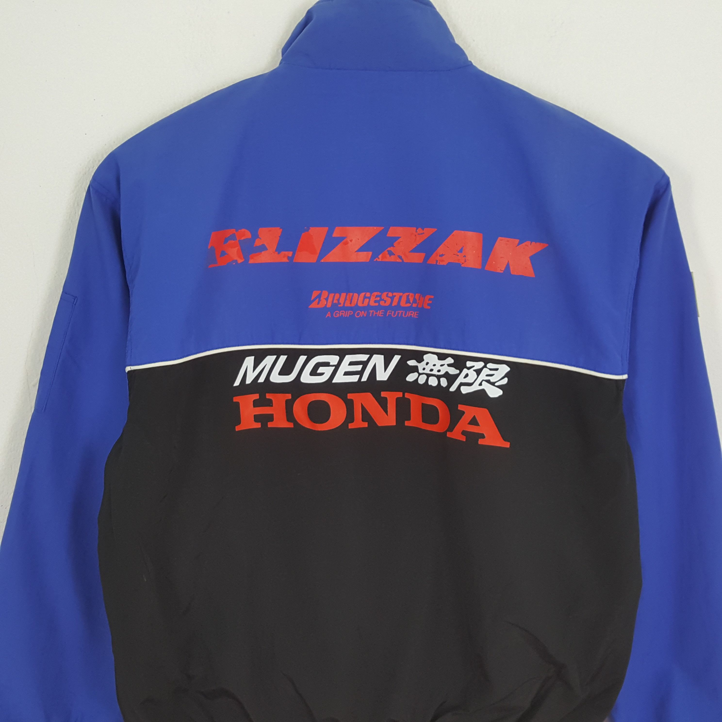 Vintage BRIDGESTONE X MUGEN HONDA Custom Art Jacket Size US L / EU 52-54 / 3 - 2 Thumbnail