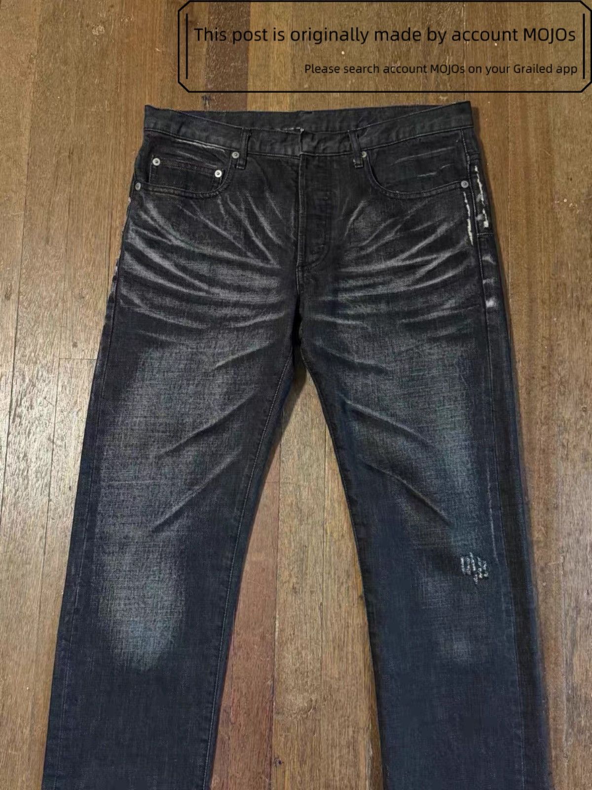 Dior Sz46 Dior Homme 03SS by Hedi Classic Distressed Fading Denim Size US 30 / EU 46 - 1 Thumbnail