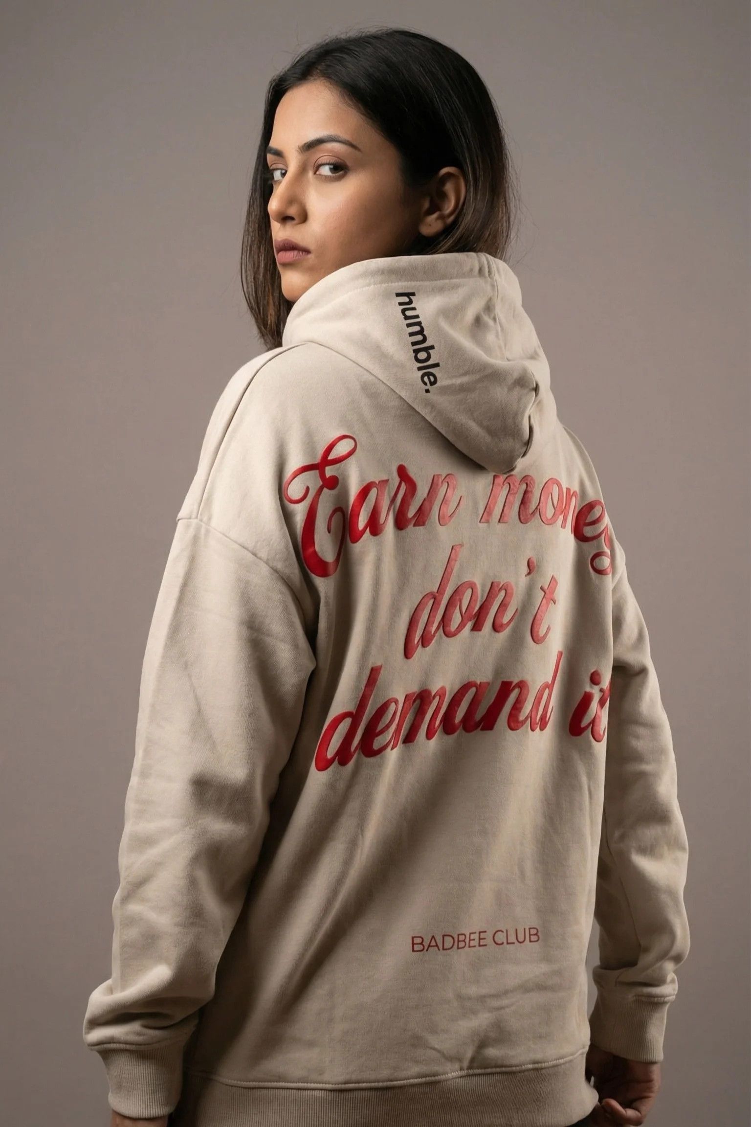 Other Badbee No Roses Hoodie Beige Sweatshirt Streetwear Size US M / EU 48-50 / 2 - 2 Thumbnail