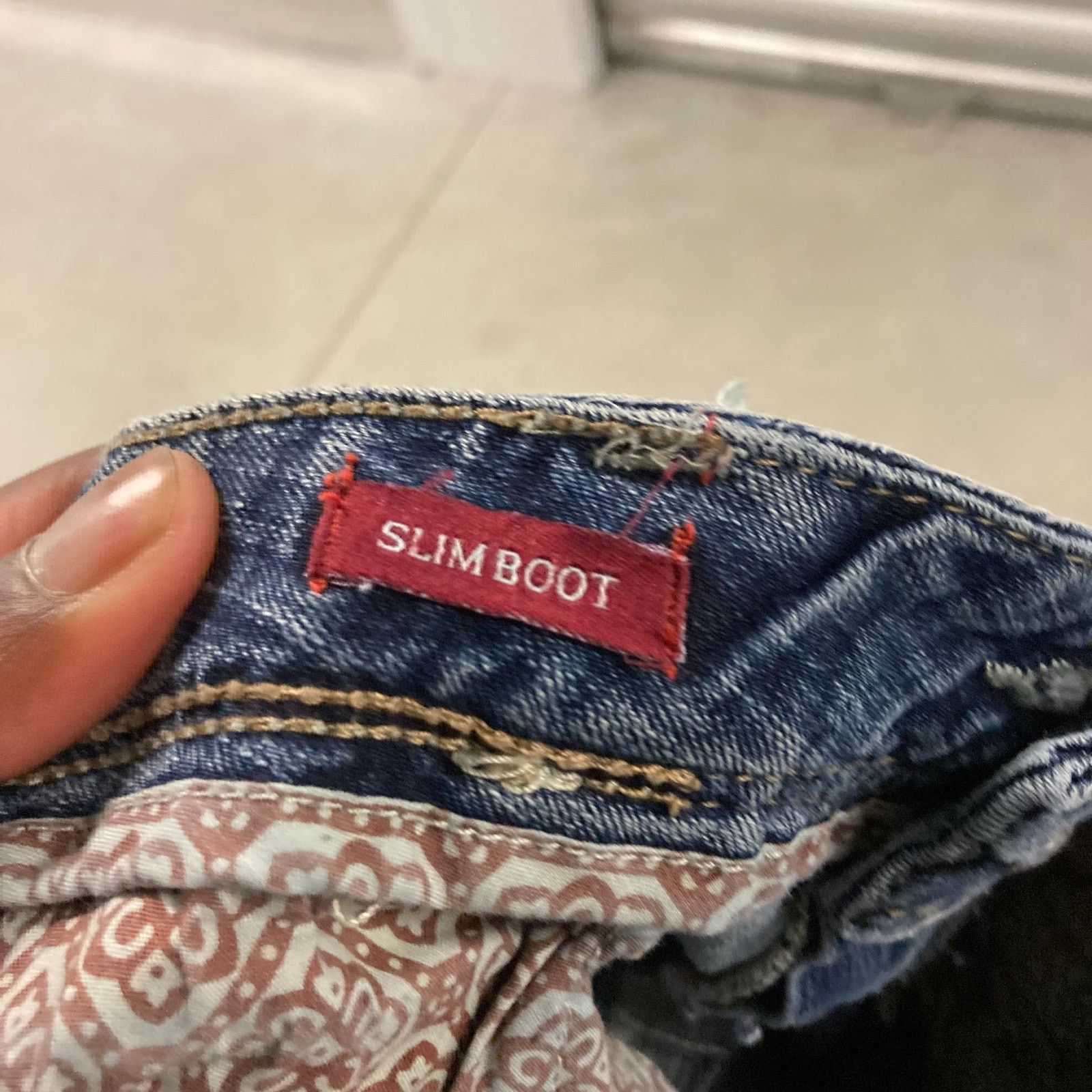 Vintage Y2K amethyst Low rise western bootcut jeans 28x29 Size 28" / US 6 / IT 42 - 5 Thumbnail