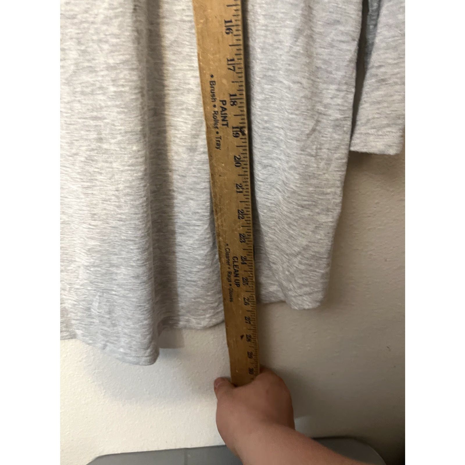 Loft LOFT Womens Pullover Sweatshirt Knit 3/4 Sleeve Gray Size M Regular Crew Neck Lightweight All Seasons Womens Size M / US 6-8 / IT 42-44 - 4 Thumbnail