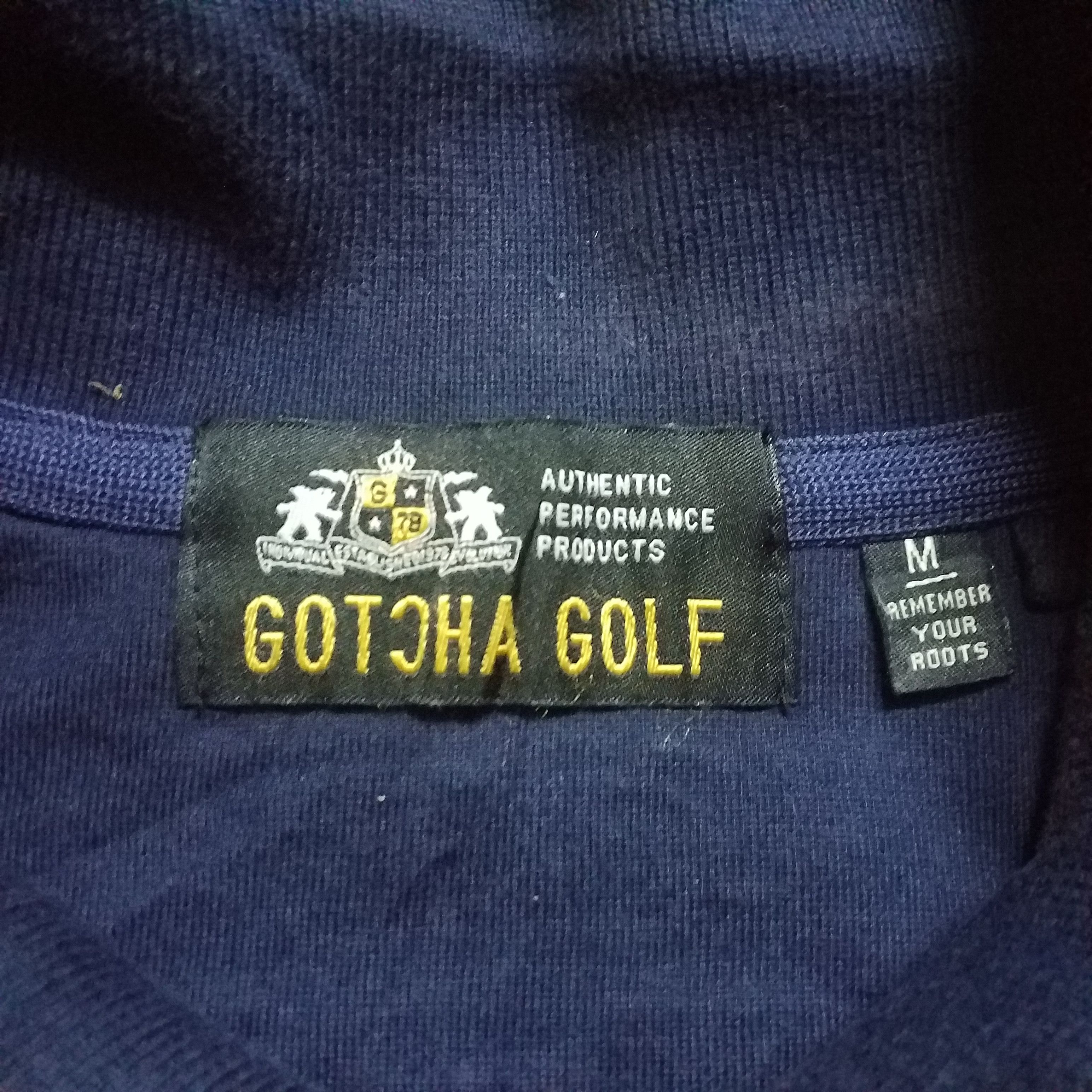 Gotcha GOTCHA GOLF POLO SHIRT STRIPE LIKE NEW Size US M / EU 48-50 / 2 - 2 Thumbnail
