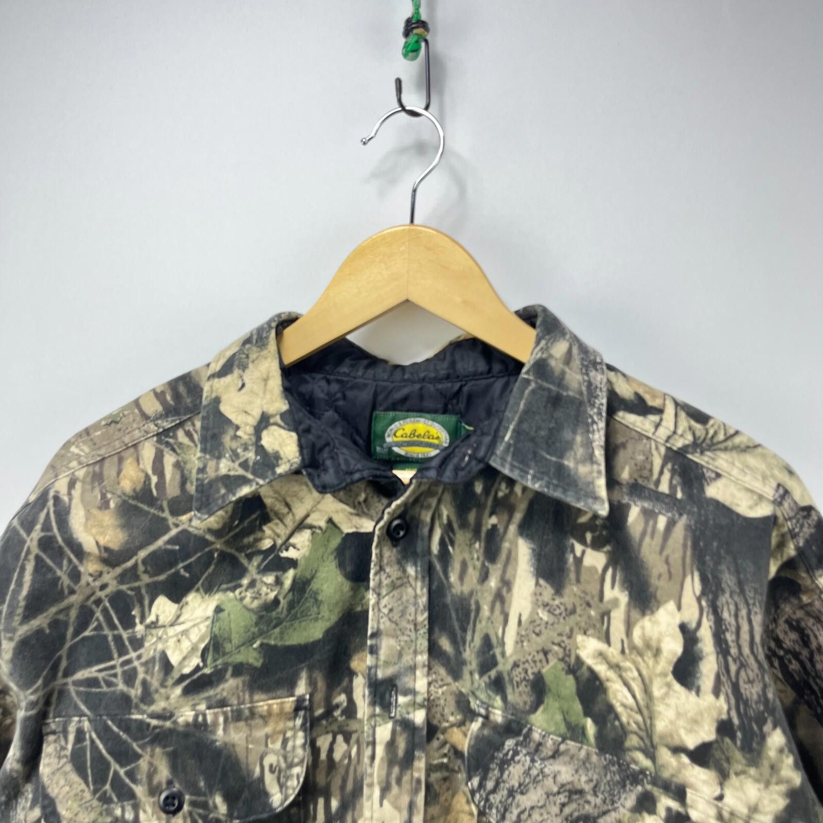 Cabelas Vintage Cabela's Realtree Camo Lined Jacket Large Hunting Size US L / EU 52-54 / 3 - 3 Thumbnail